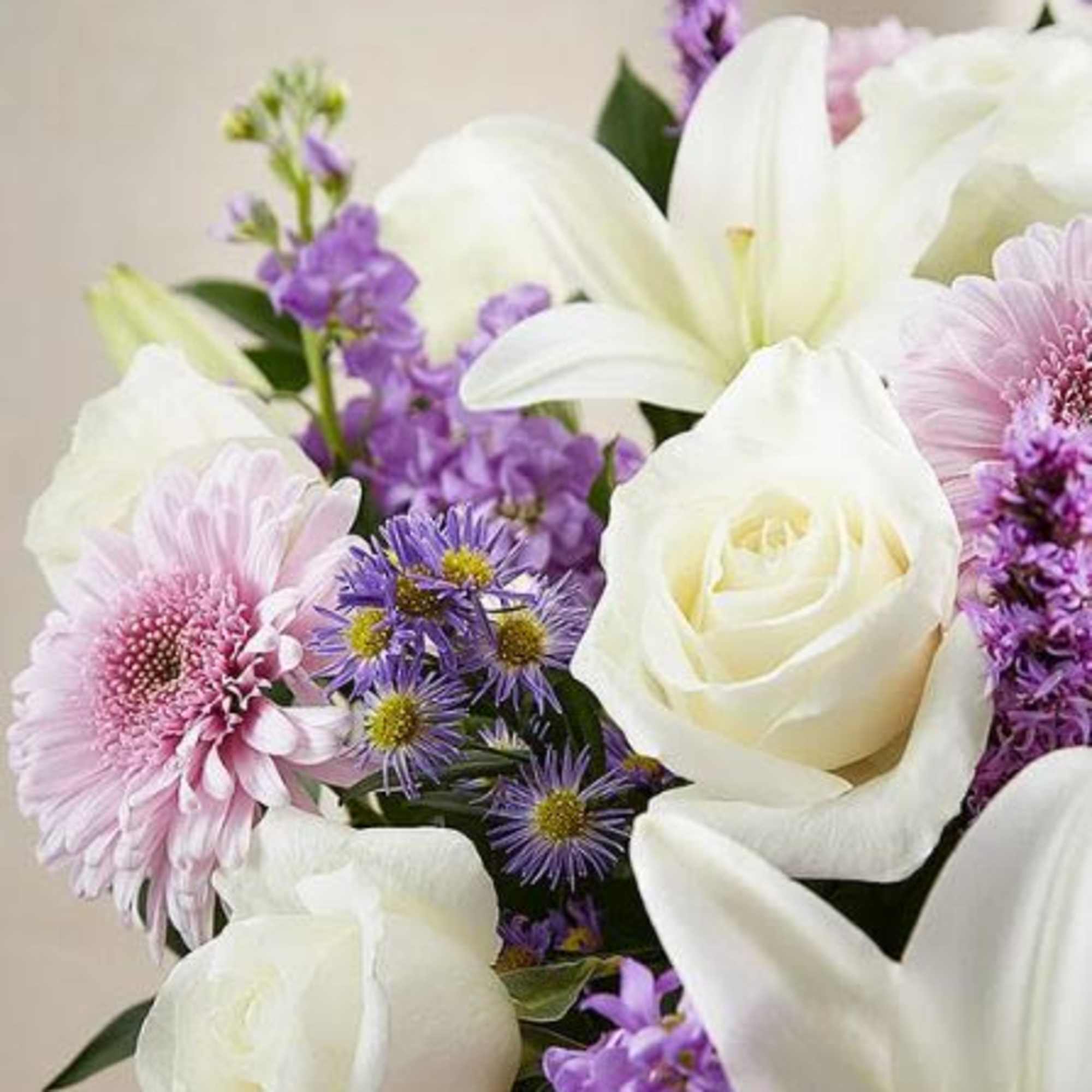  Pet Friendly?
No - This arrangement contains Oriental Lilies, which are highly