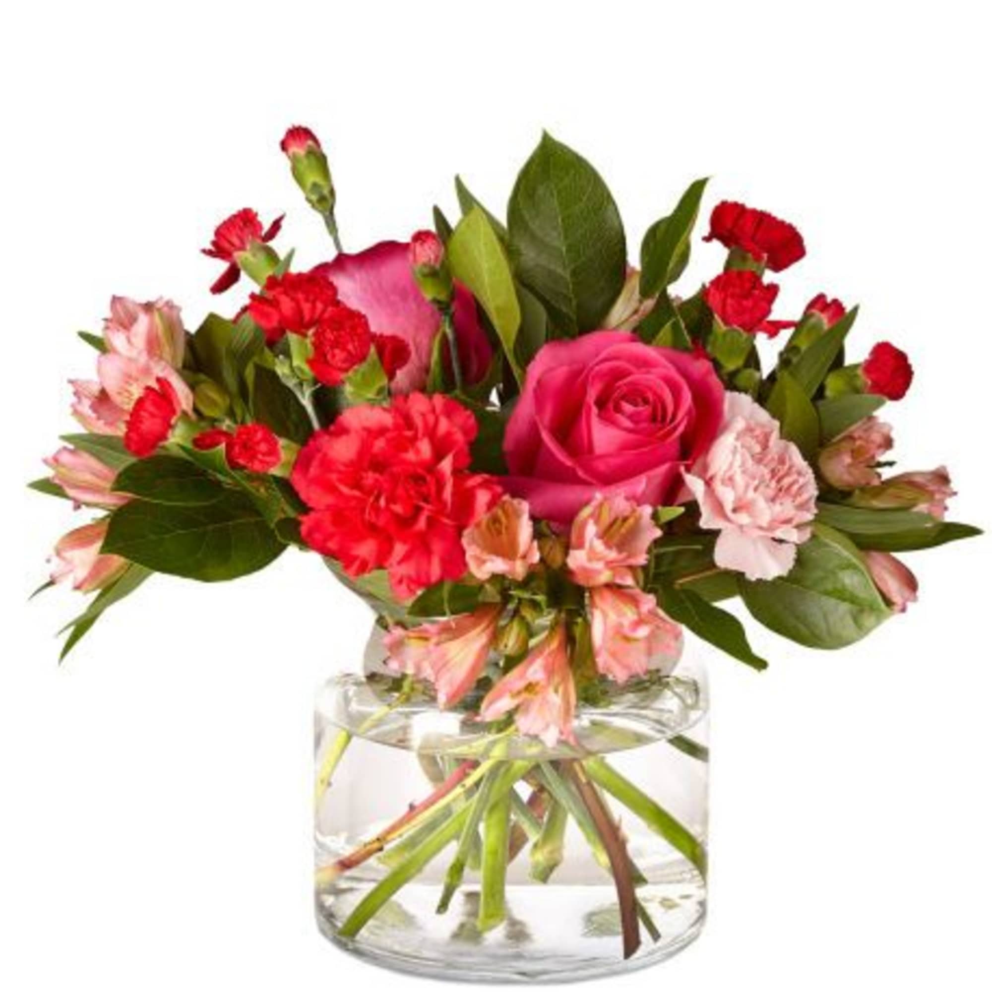 Brighten up your home with this gorgeous bouquet. A handcrafted blend of