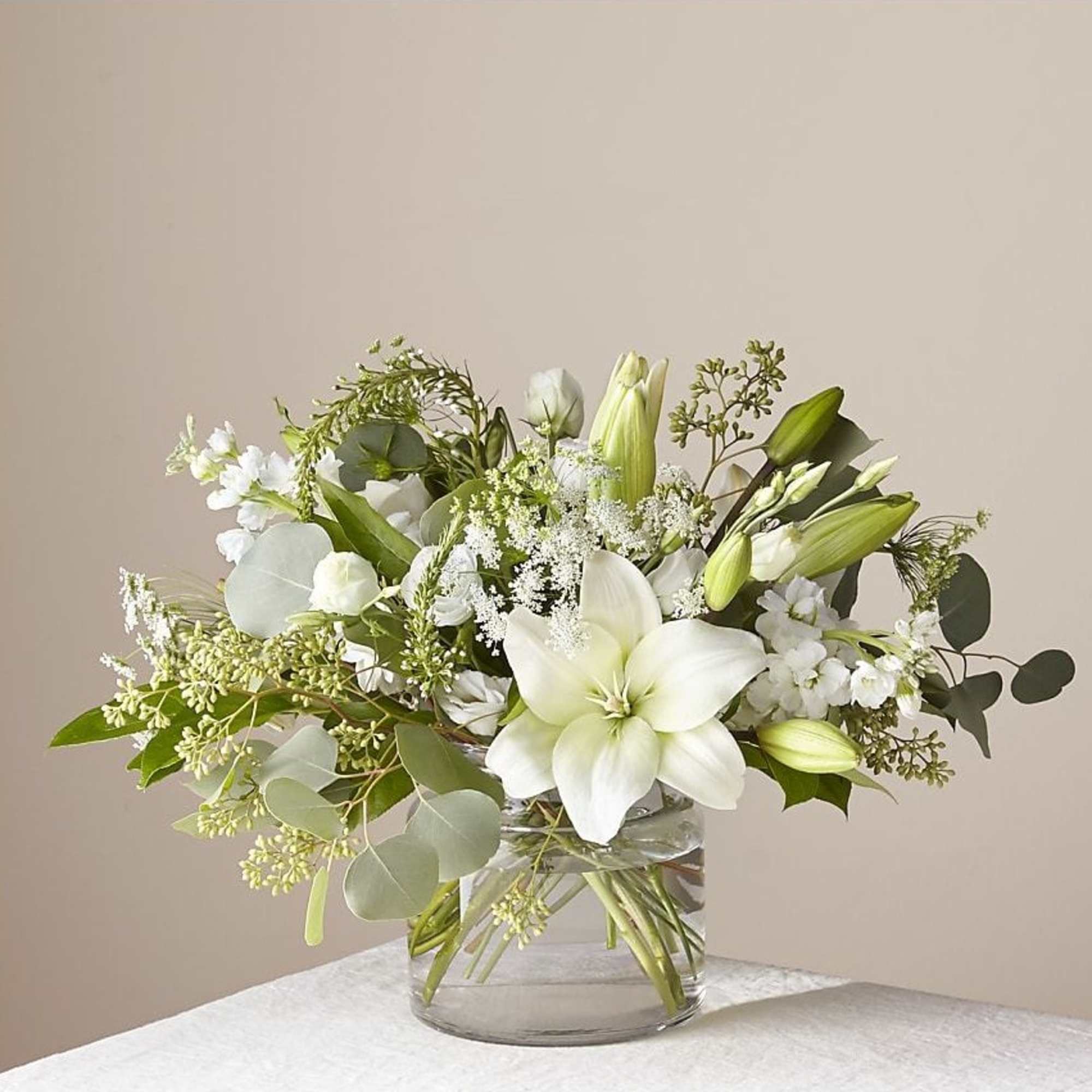 An illuminating array of florals brings an air of elegance to any