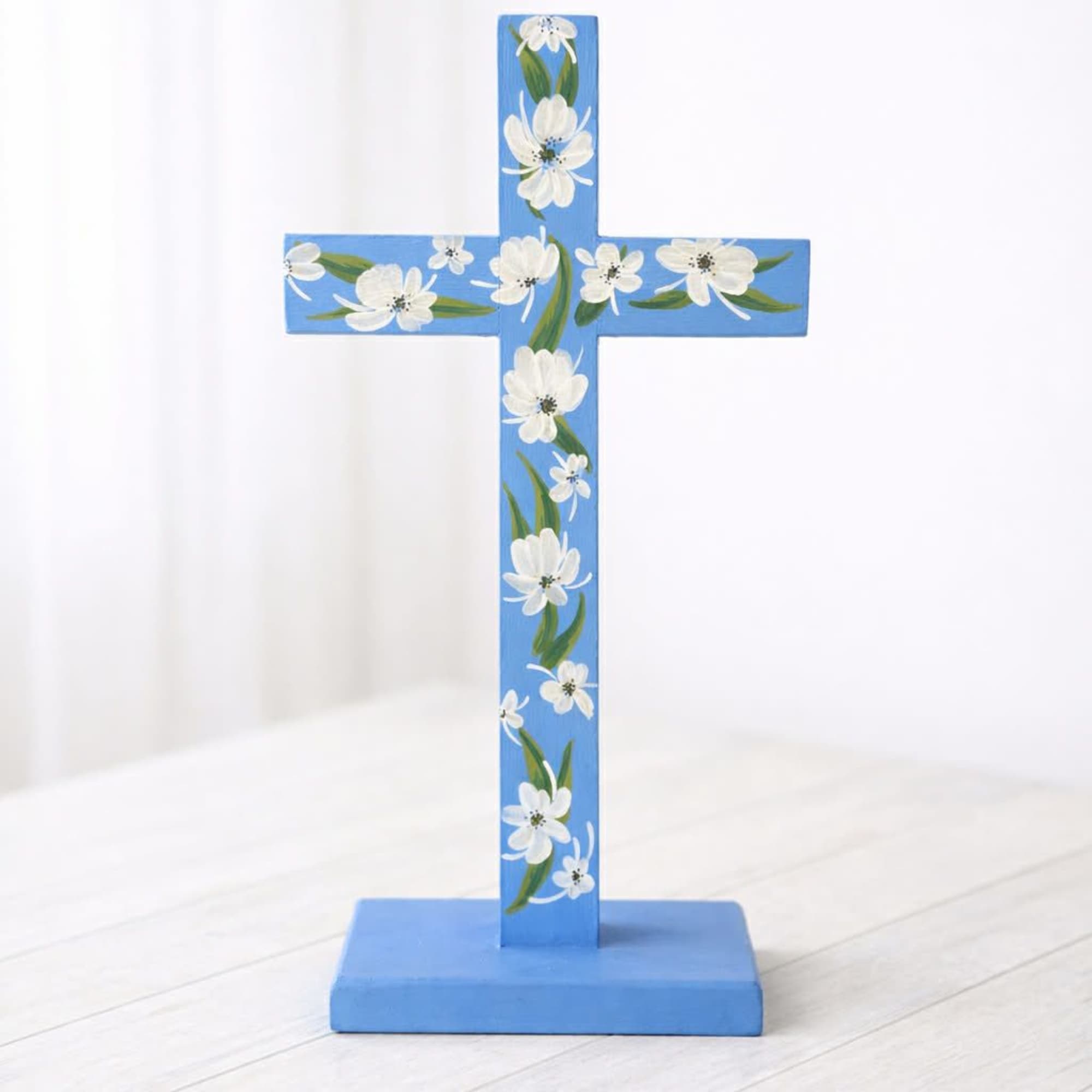 A graceful expression of faith, love, and remembrance, our Peaceful Promise Cross