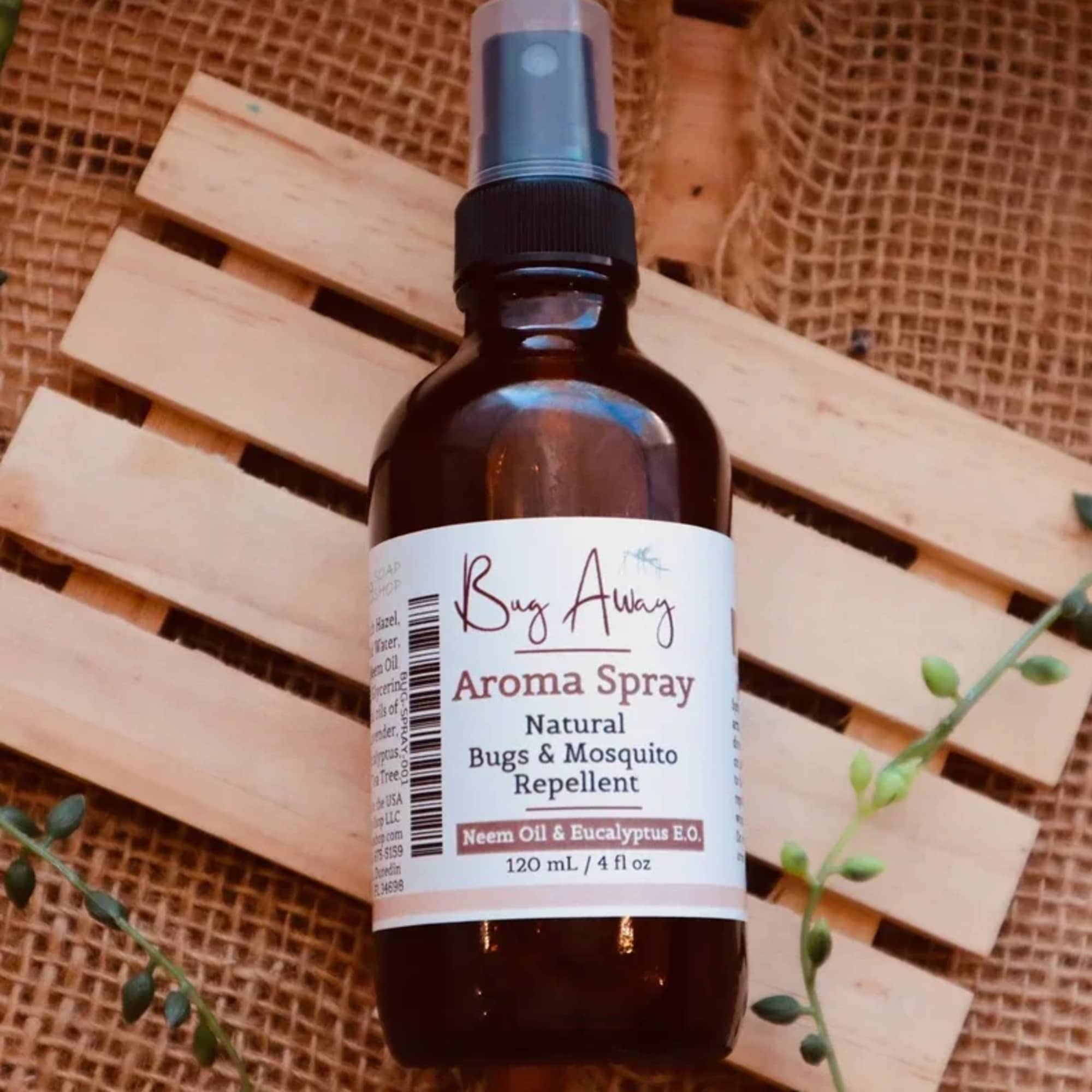 Bug Away Aroma Spray- Natural Bugs &amp; Mosquito Repellent

Why Choose Natural Bug