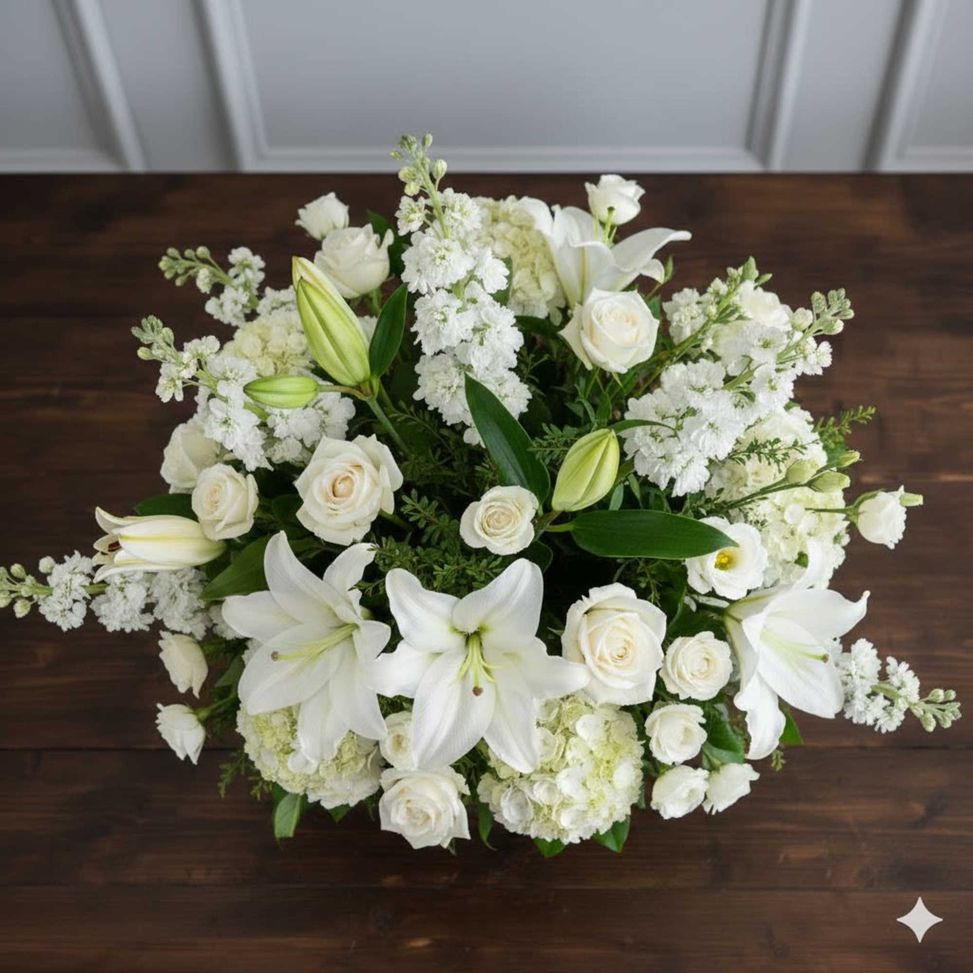  Pet Friendly?
No This arrangement contains Oriental Lilies, which are highly toxic