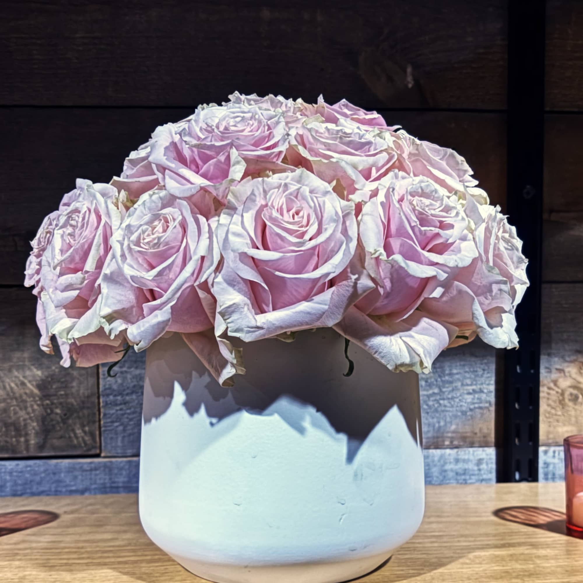 Our newest Premium Rose Feature, this exquisite arrangement is filled with PREMIUM