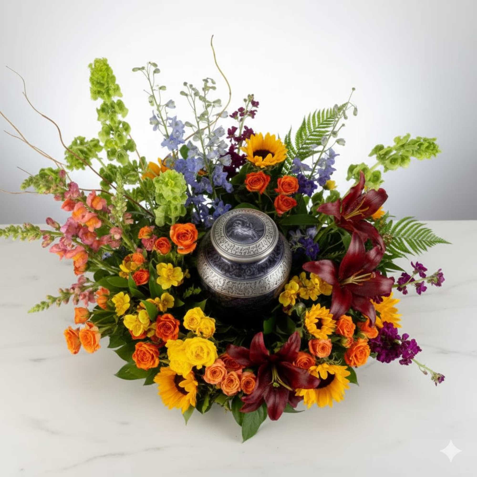  Pet Friendly?
No . This arrangement contains Lilies, which are highly toxic