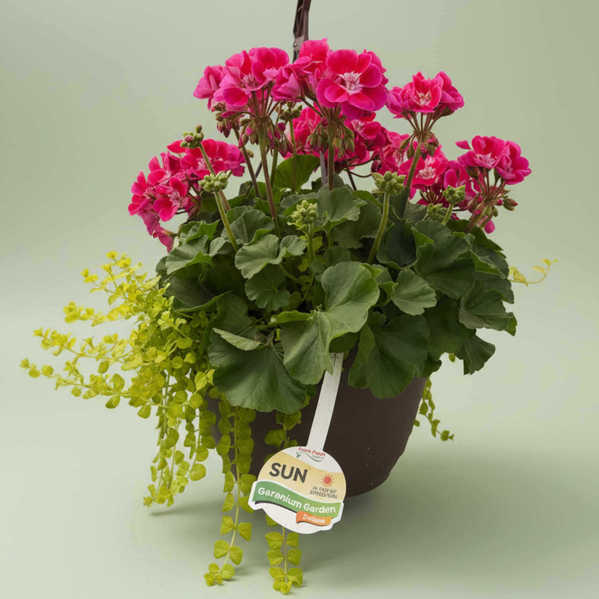 We will pick out the perfect hanging basket for you. We carry