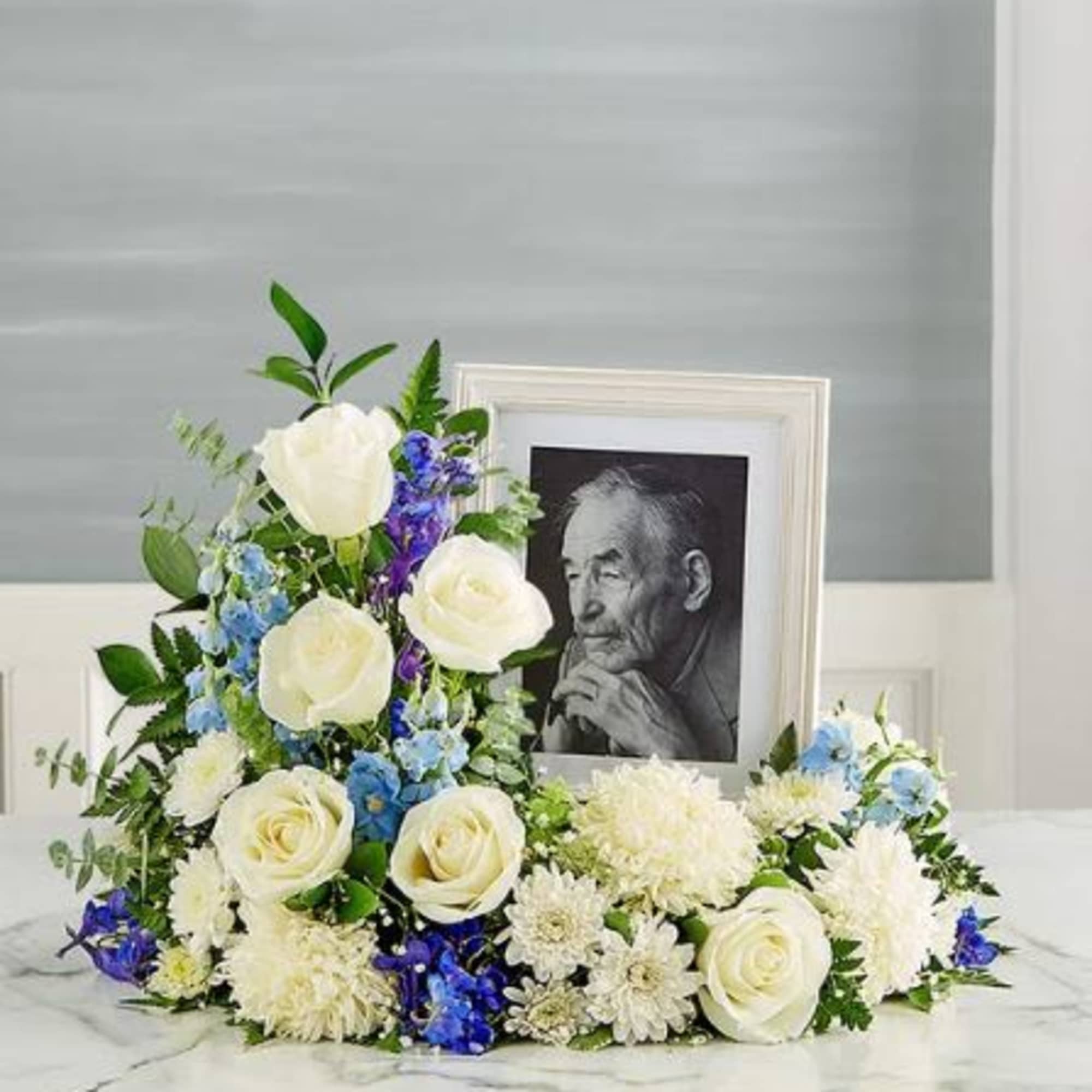  Pet Friendly?
No This arrangement contains Eucalyptus and Chrysanthemums (Mums), both of