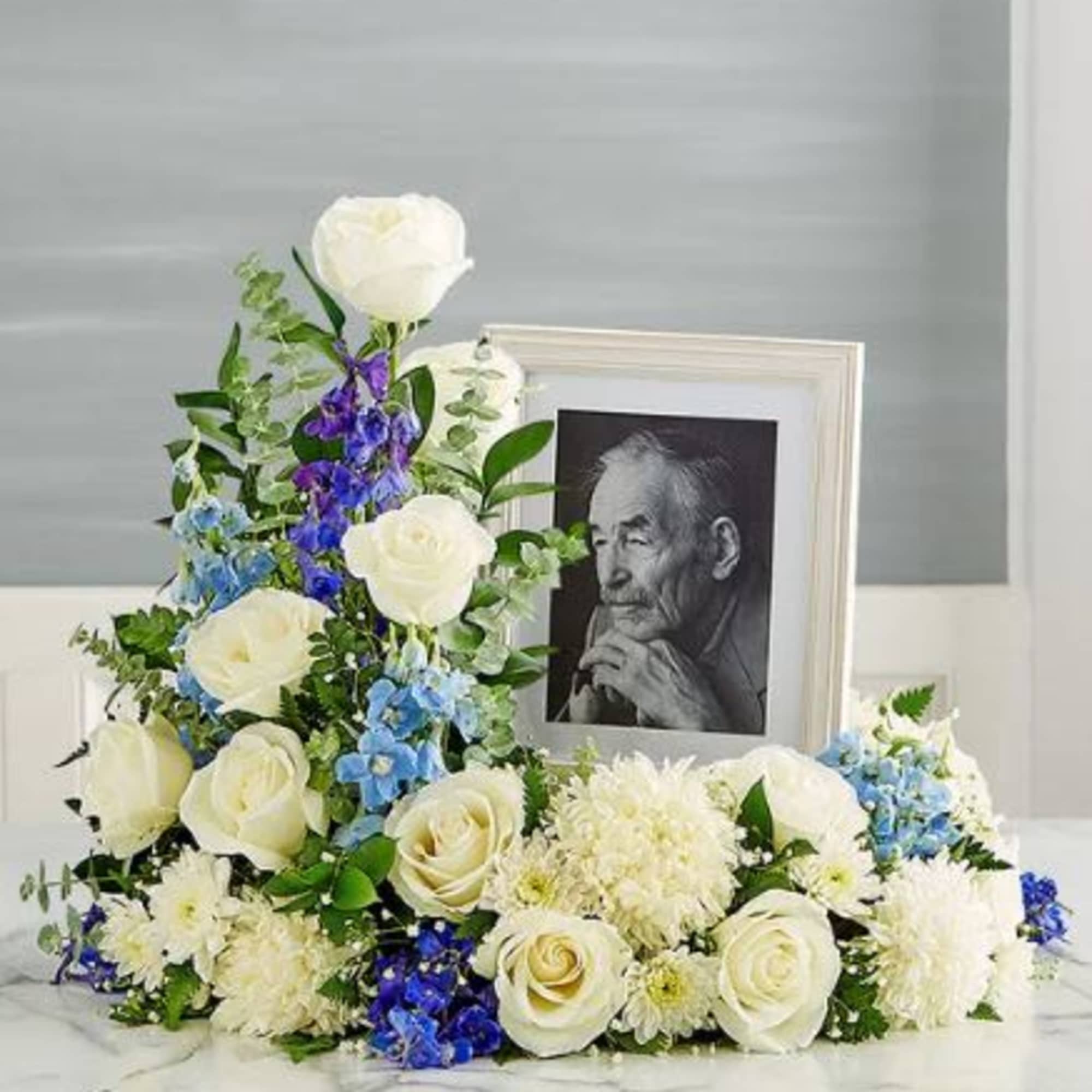  Pet Friendly?
No This arrangement contains Eucalyptus and Chrysanthemums (Mums), both of