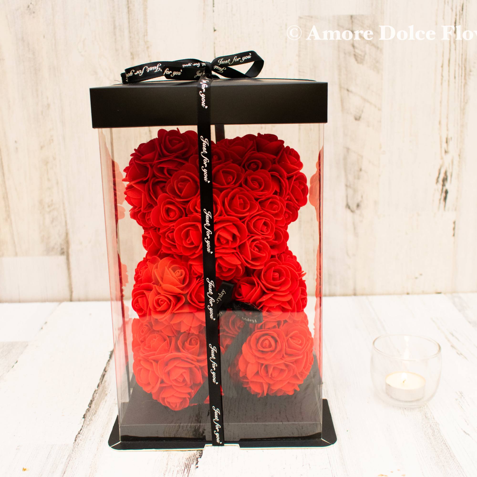 Perfect gift, small faux bear for any occasion. 
H11.5xw7 inch&rsquo;s roughly
Please specify