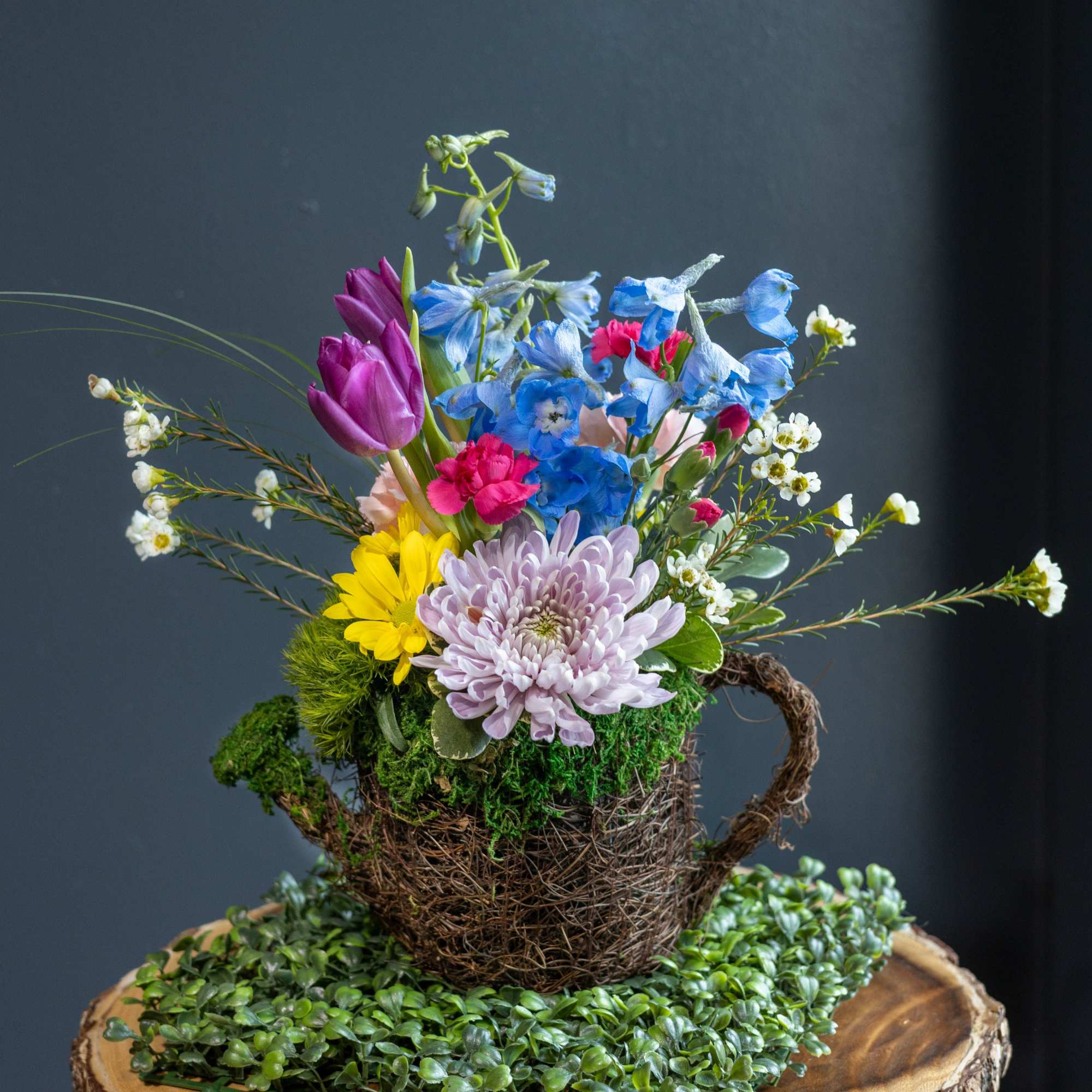Celebrate the beauty of the season with Rainbow , a fresh and
