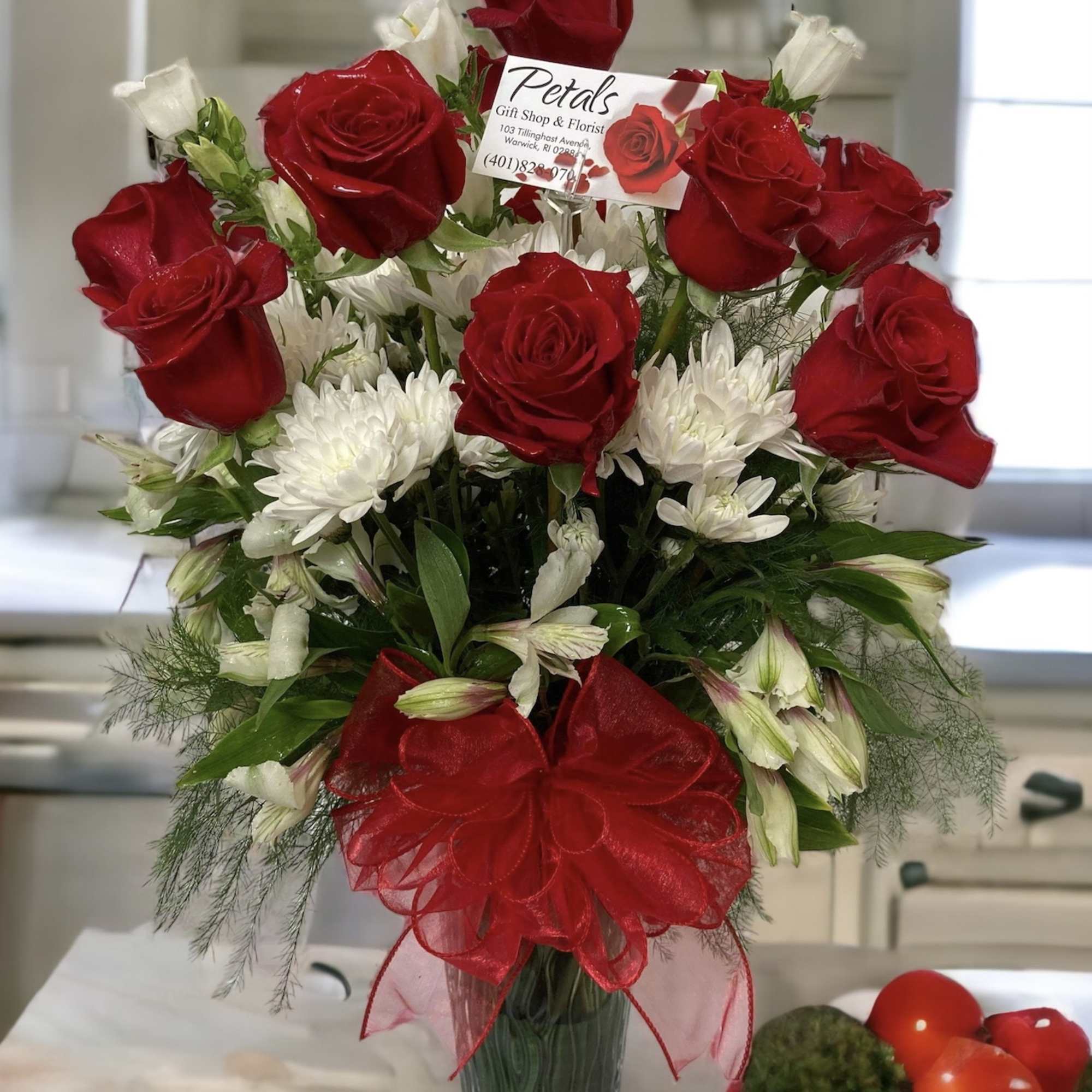 A dozen red roses isn't just a gift; it's a timeless declaration
