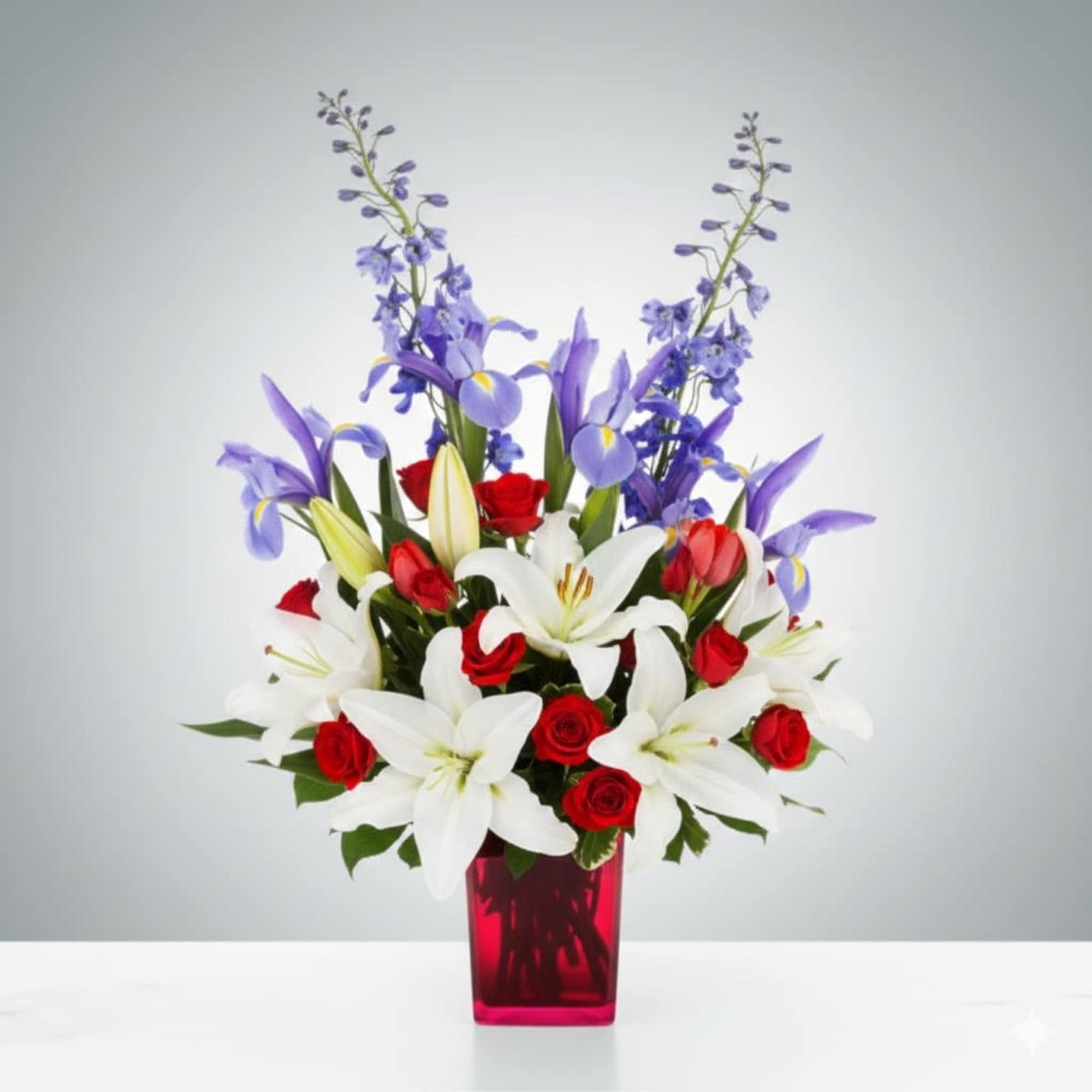  Pet Friendly?
No This arrangement contains lilies, which are highly toxic to