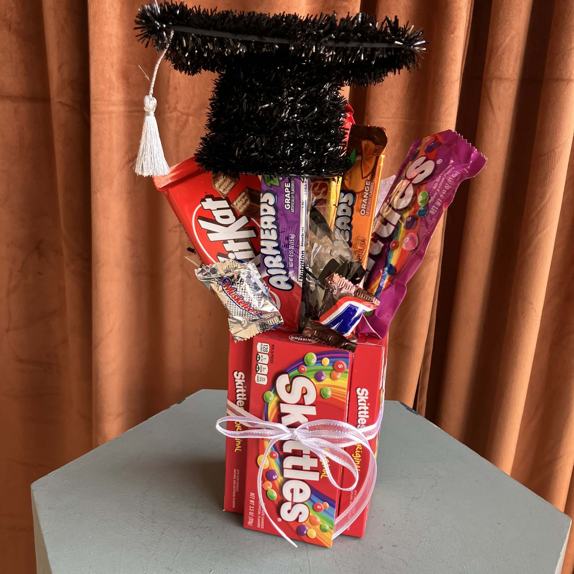 Our Graduation Candy Bouquet is packed with a playful mix of candies