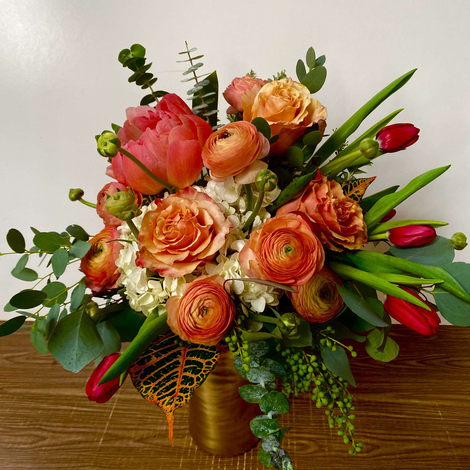 Introducing Legends of the Fall by Jane's Roses, a breathtakingly romantic arrangement