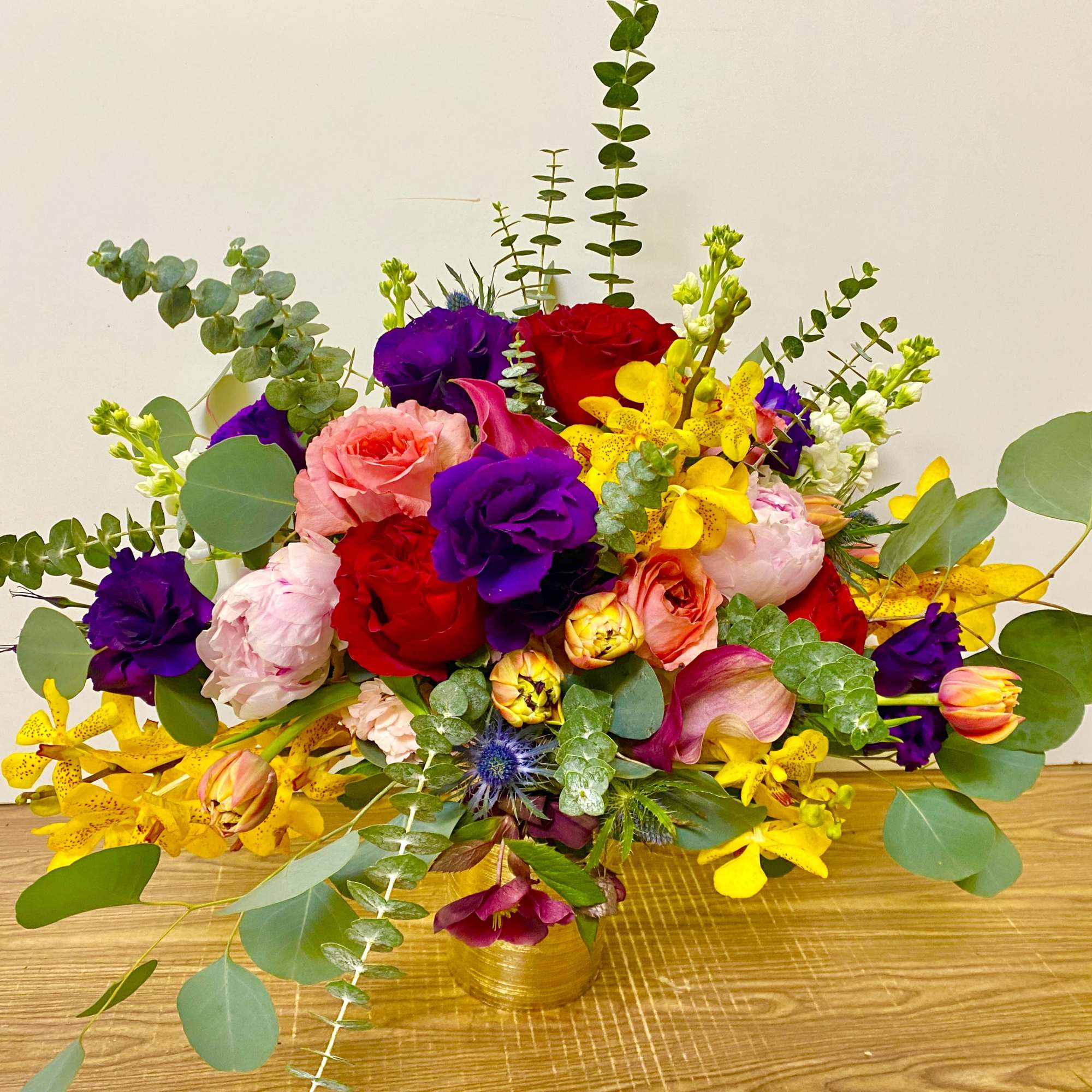 Introducing Legends of the Fall by Jane's Roses, a breathtakingly romantic arrangement