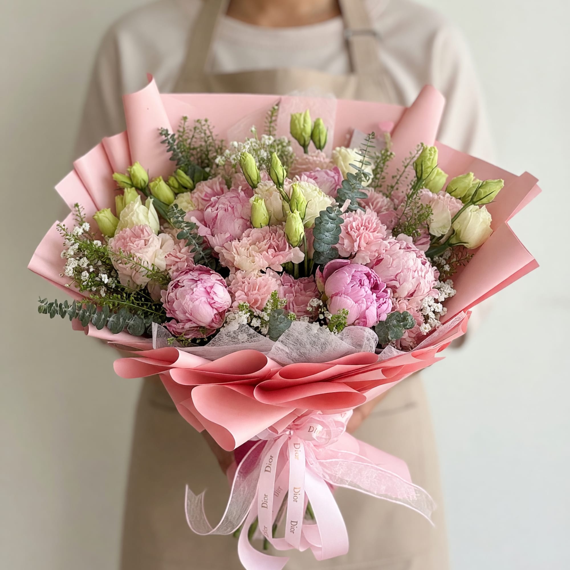 Romantic, full, and effortlessly elegant &mdash; our Blush Garden Luxe Bouquet is