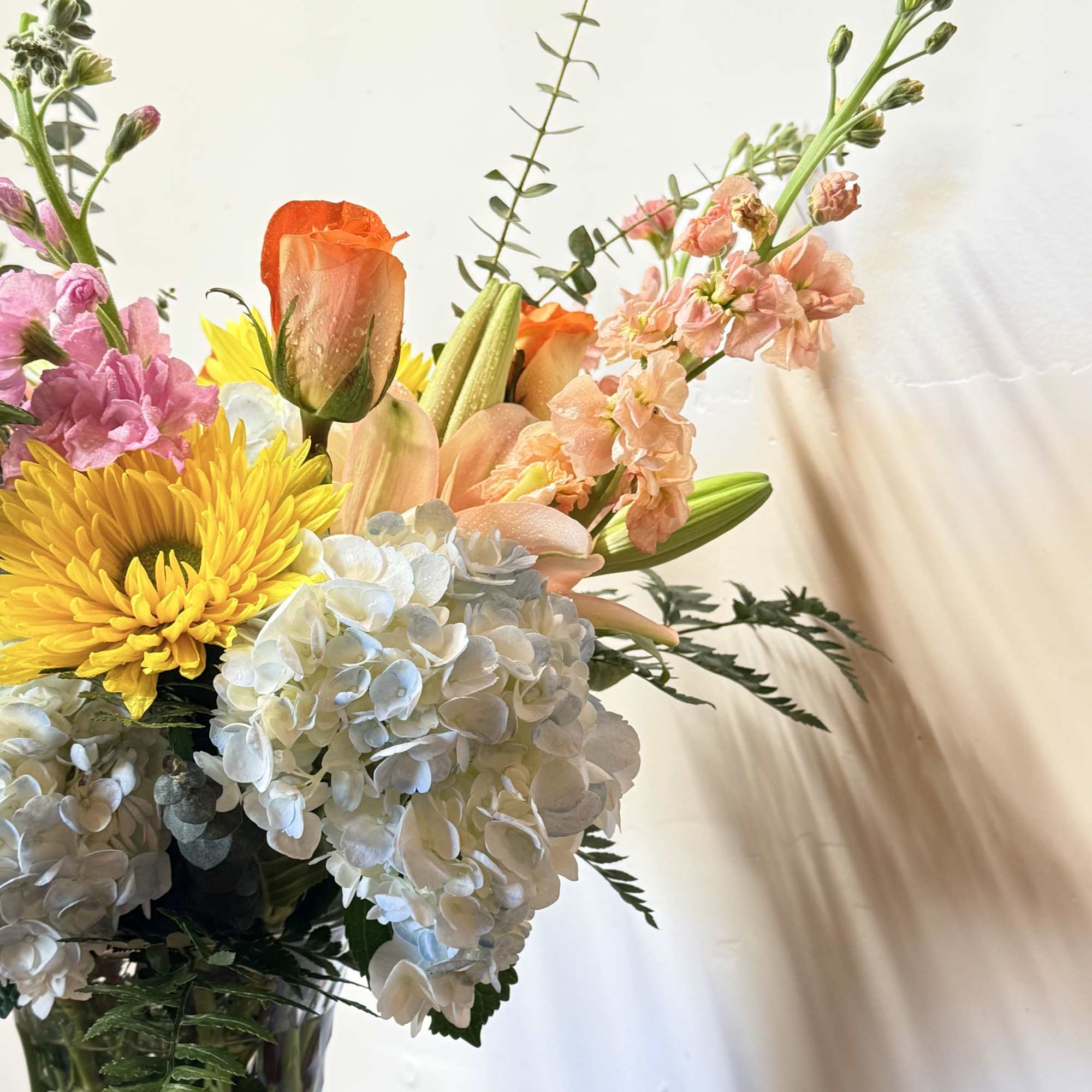 We will upgrade with the most premium flowers that are available and