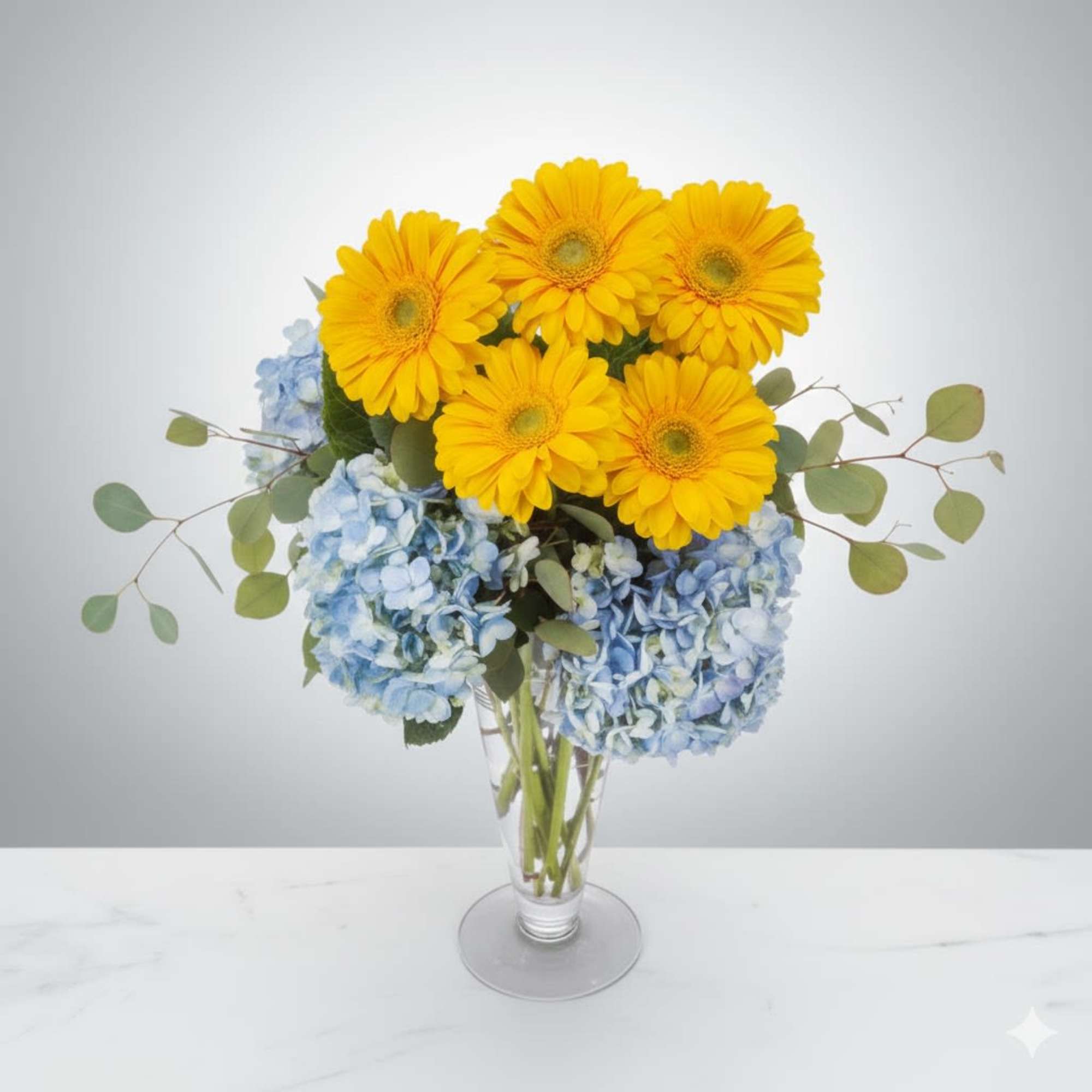  Pet Friendly?
No - This arrangement contains daisy flower stems, which are