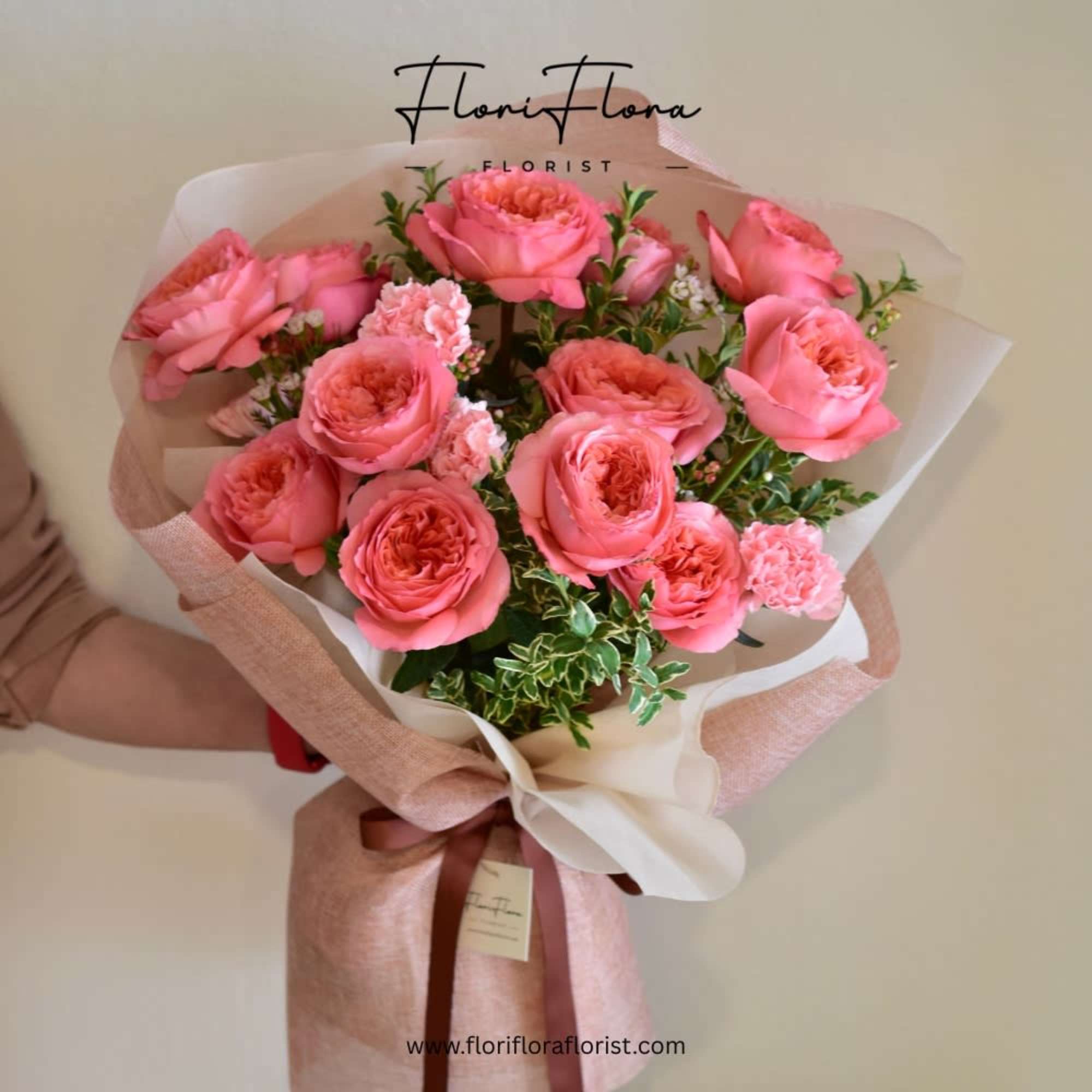 A bouquet that speaks the language of love with every petal &mdash;
