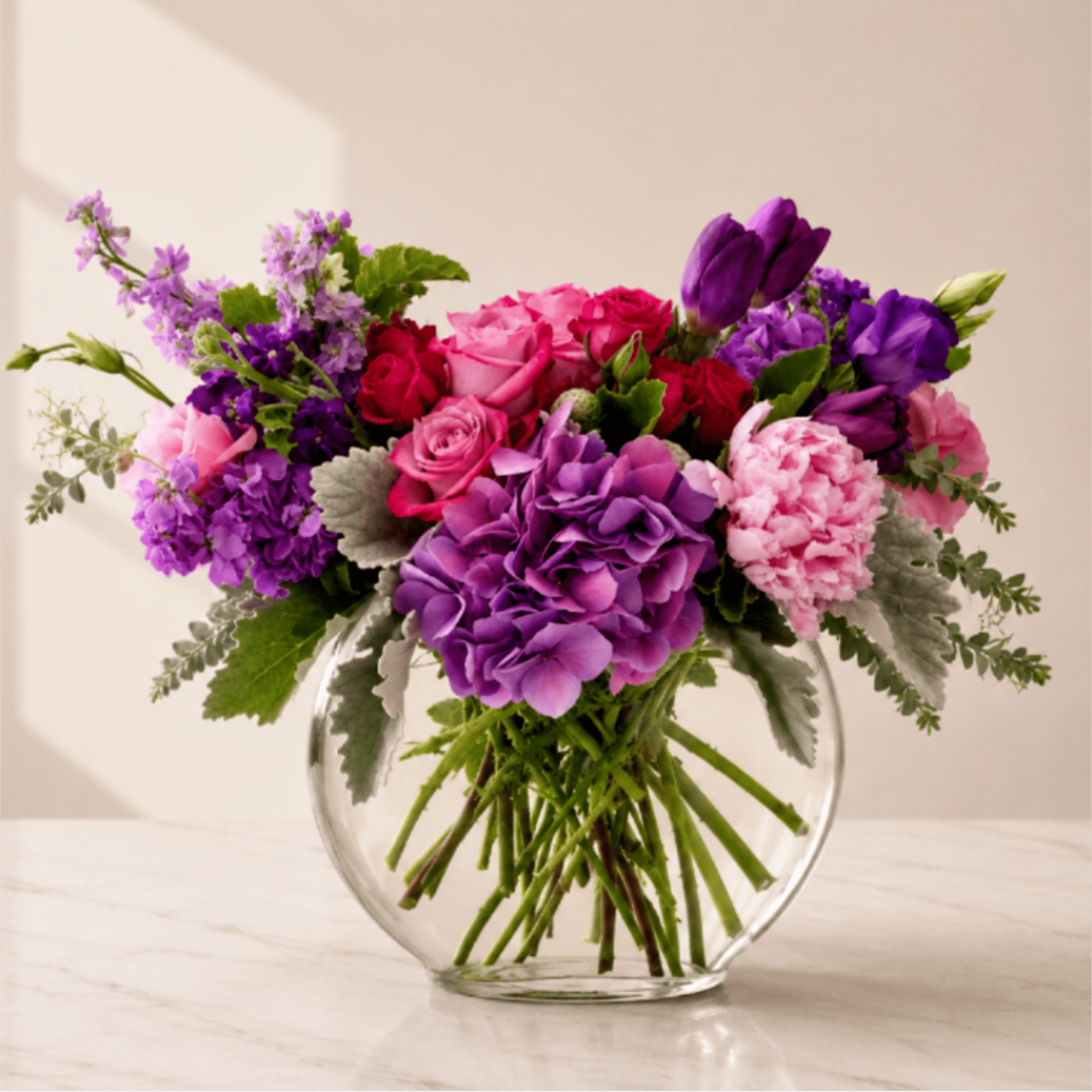 Introducing Violet, the floral arrangement that will add a touch of elegance