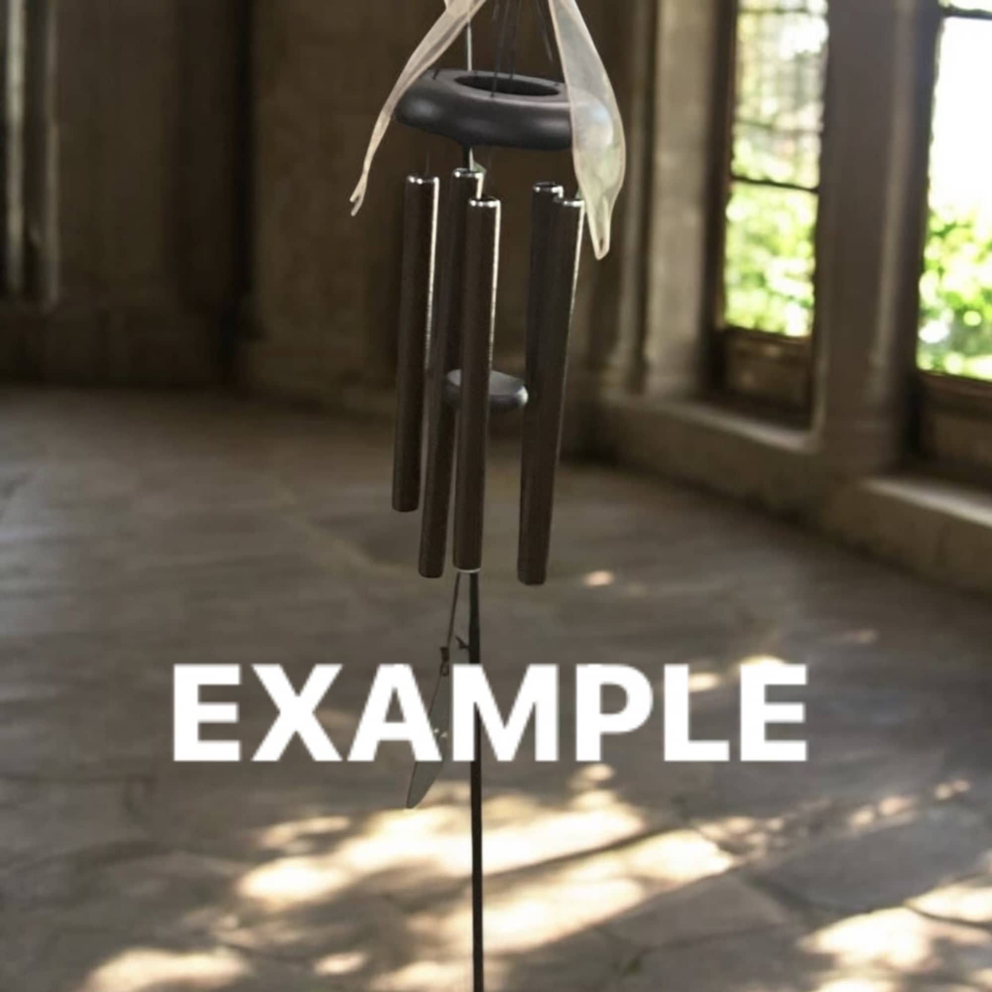 Experience the timeless beauty of our 30&rdquo; Amazing Grace Sonnet Windchime, designed