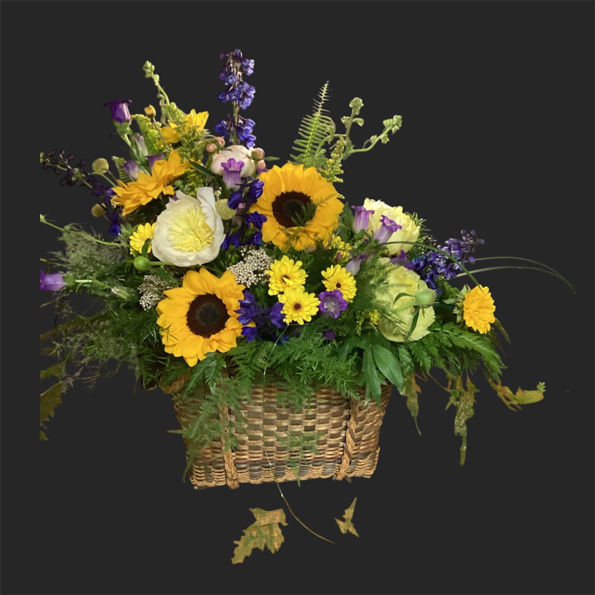 A lively, ever-changing bouquet that surprises with garden-fresh personality-this designer's choice exquisite