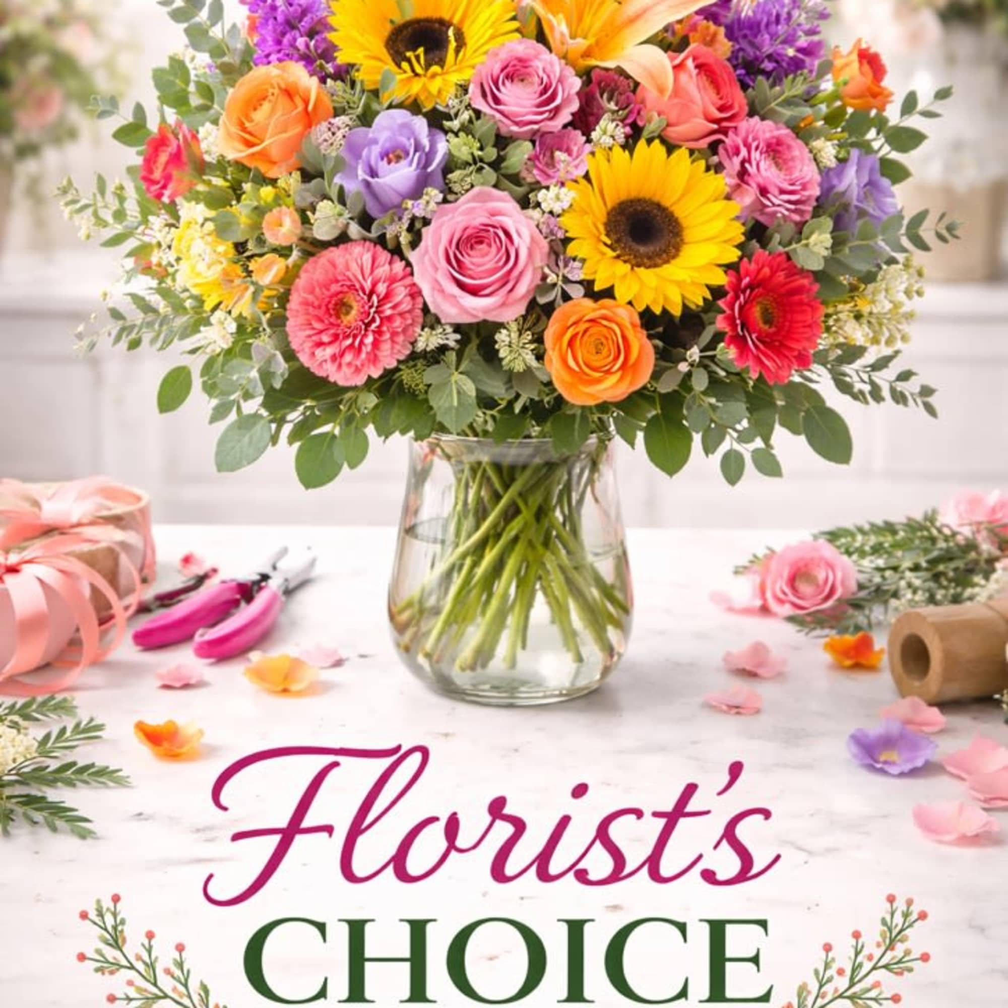 Let our designers create something truly special using the freshest seasonal flowers