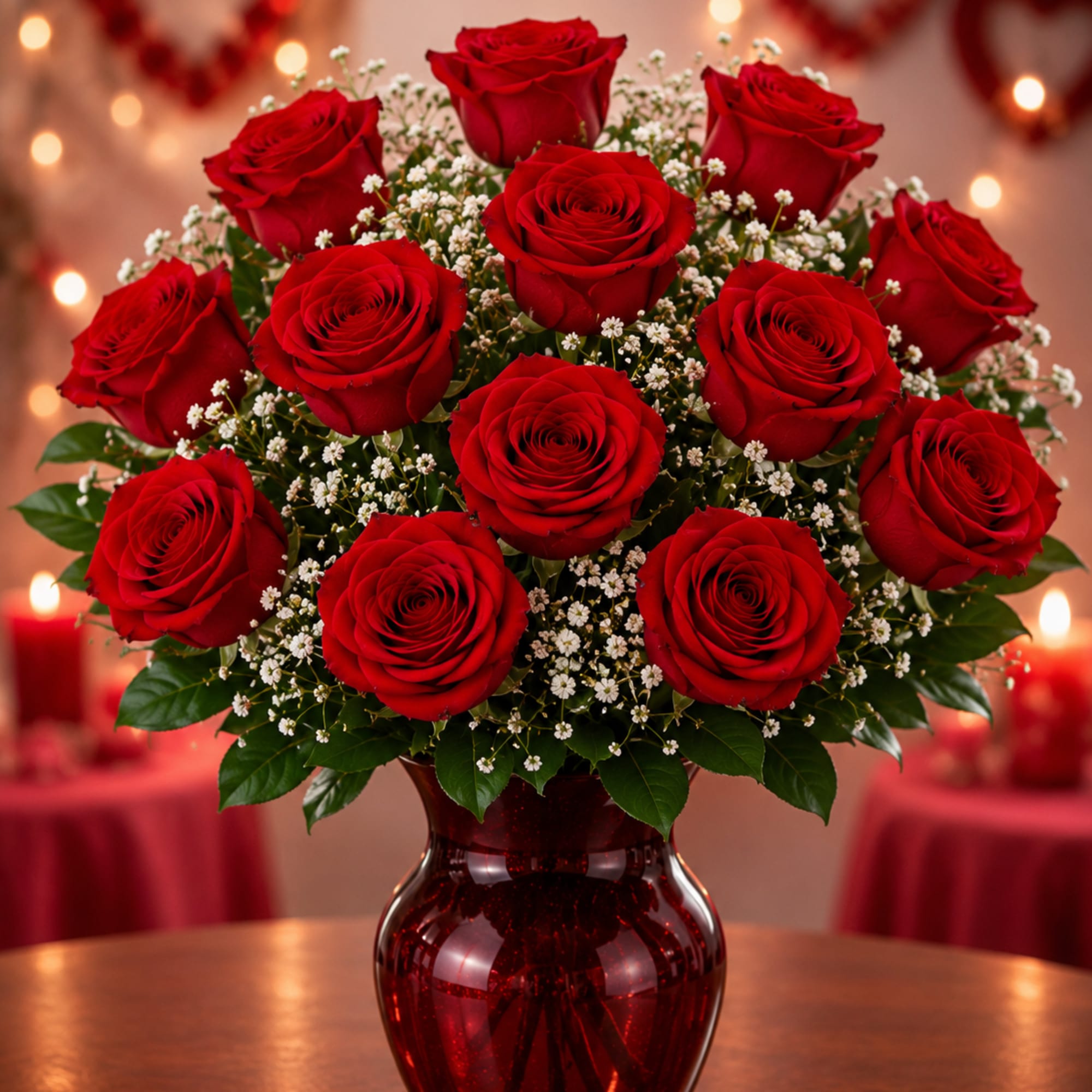 Twelve Reasons I Love You

A timeless arrangement of 12 premium red roses