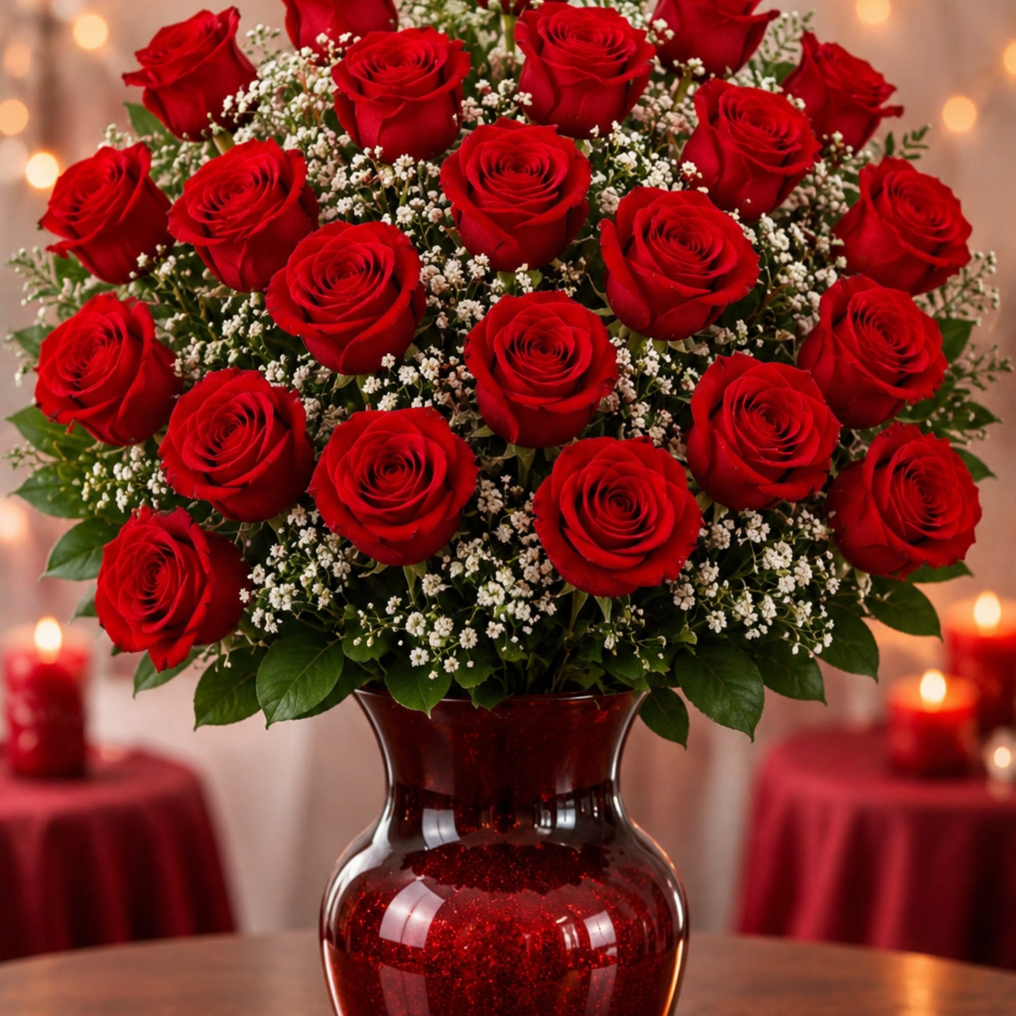 Twelve Reasons I Love You

A timeless arrangement of 12 premium red roses
