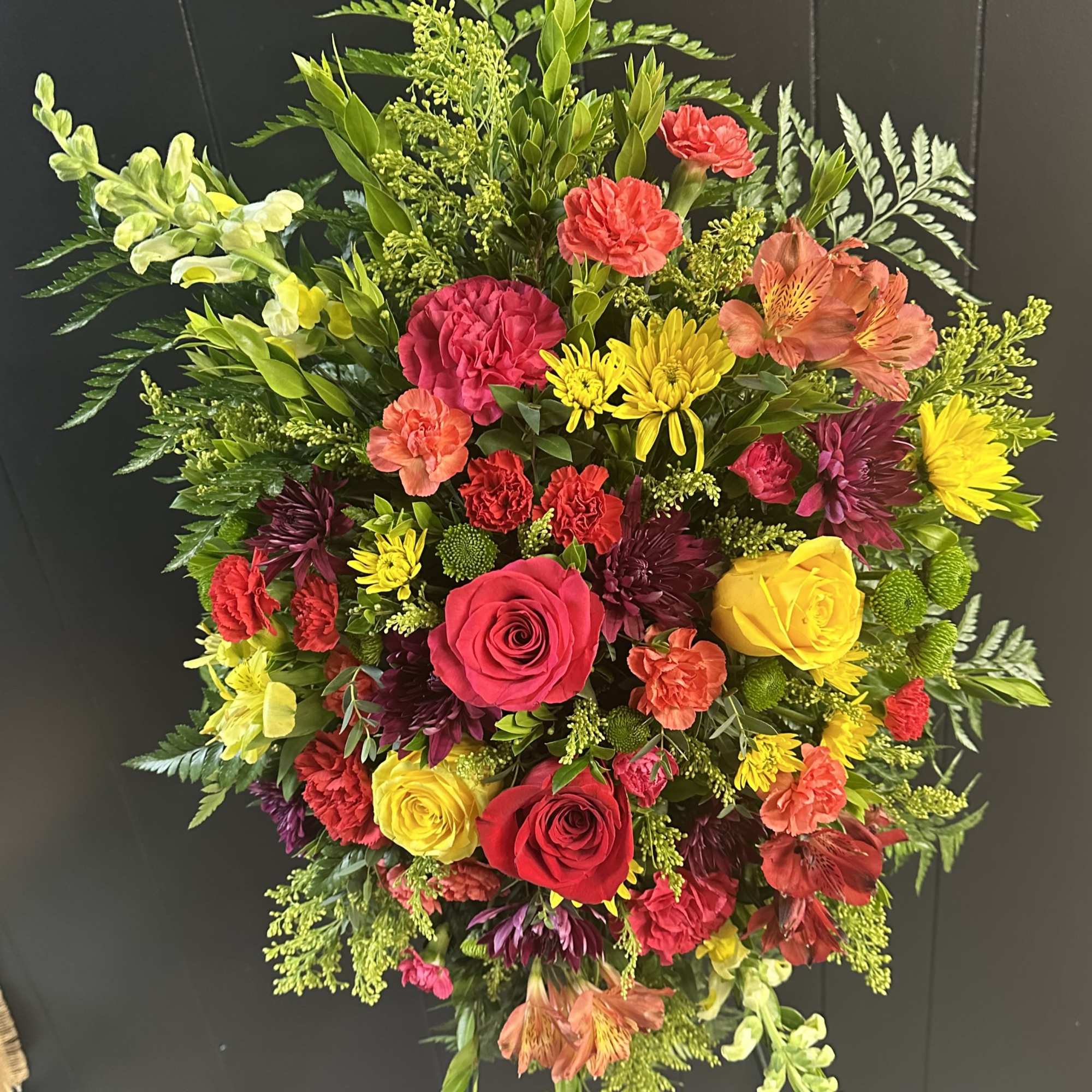 Bouquet will be delivered approximately as pictured.