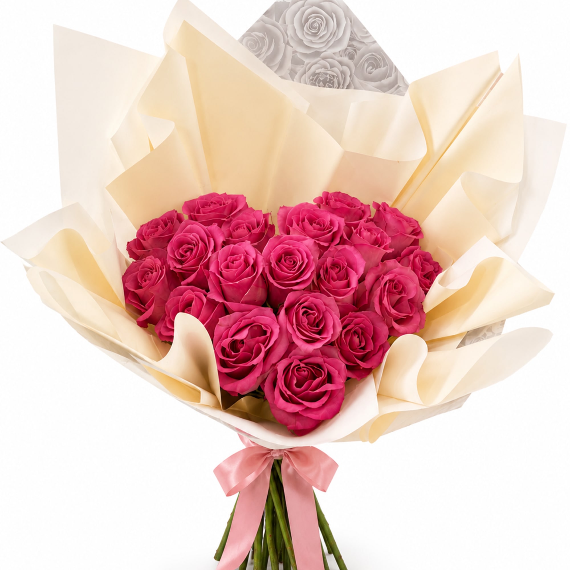
 19 Roses - Premium Ecuadorian Heart Bouquet ( Standard)
40  Roses