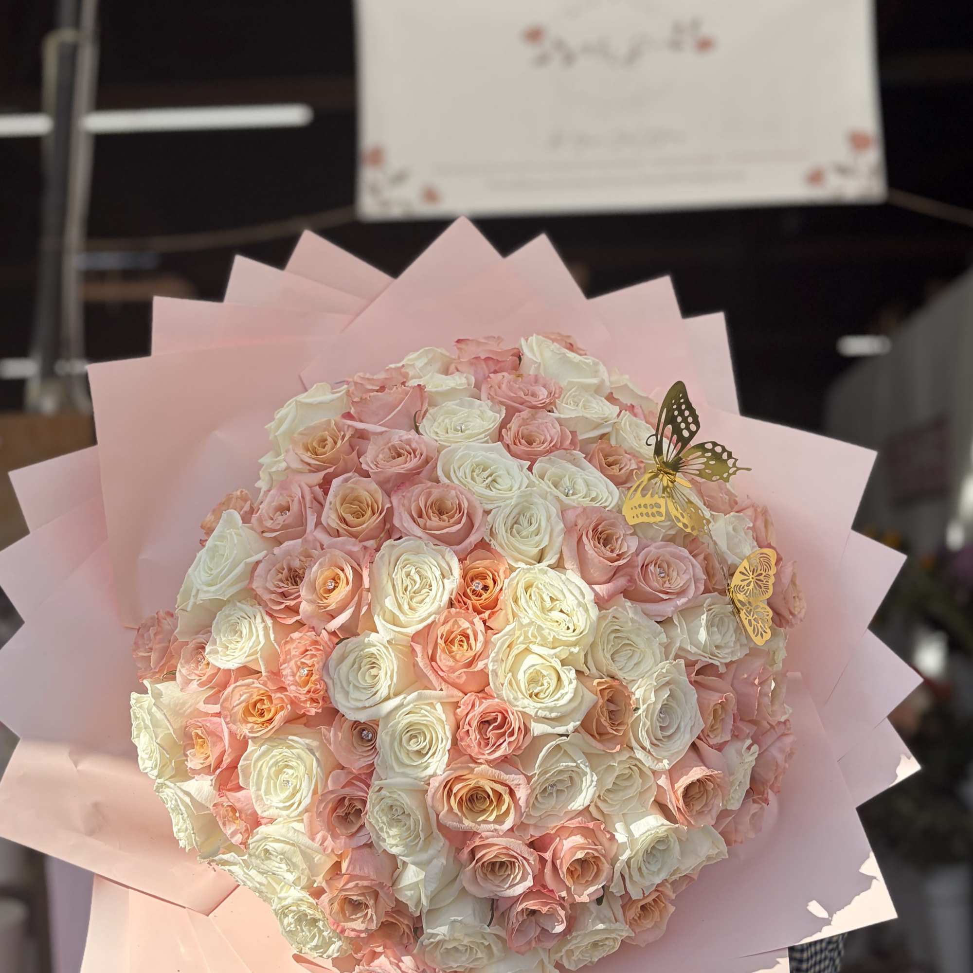 A symbol of complete devotion, the 100 Rose Arrangement is the ultimate