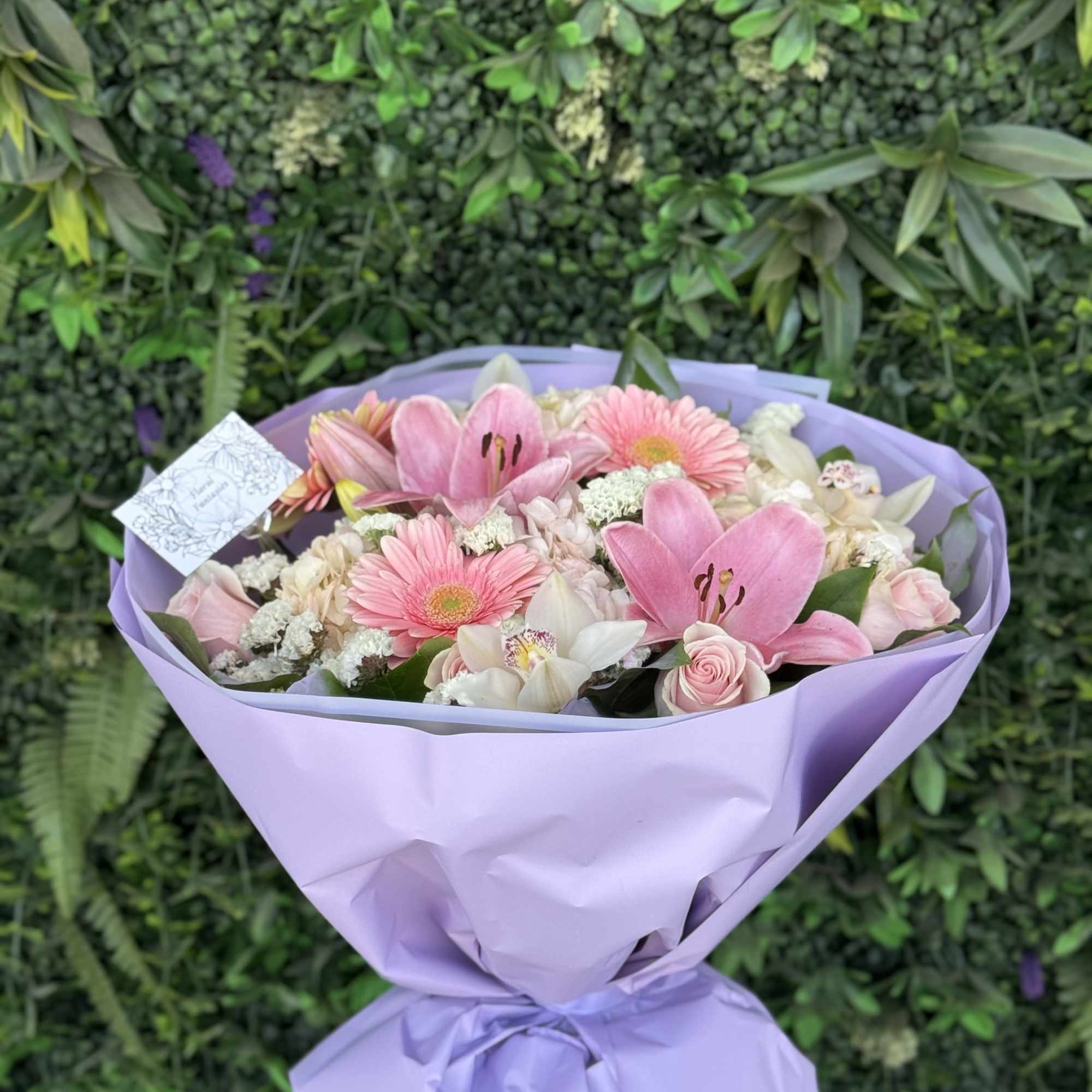 A bright and joyful bouquet, symbolizing warmth, positivity, and happiness. With their