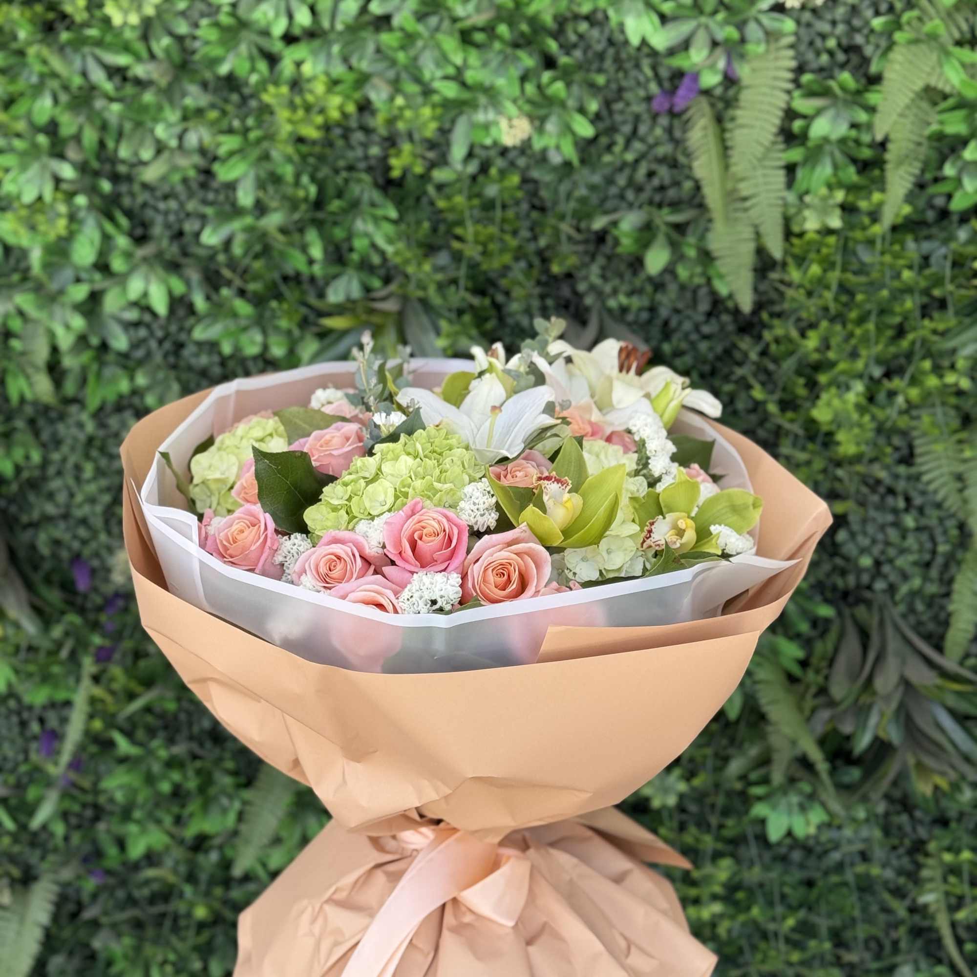 A bright and joyful bouquet, symbolizing warmth, positivity, and happiness. With their