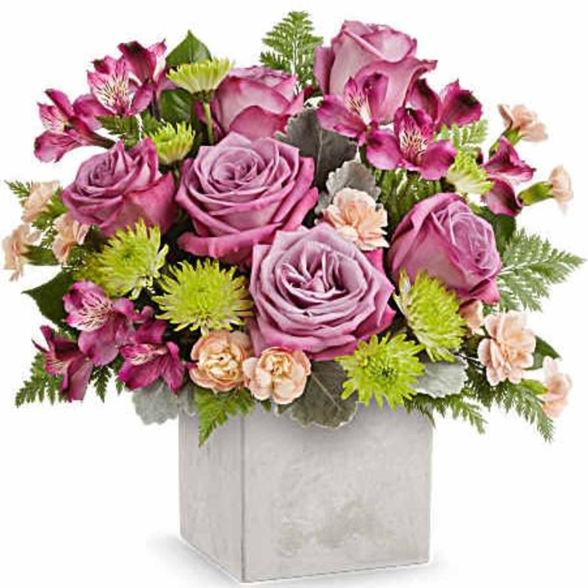 Inspire their day with the Modern Muse Bouquet, a chic mix of