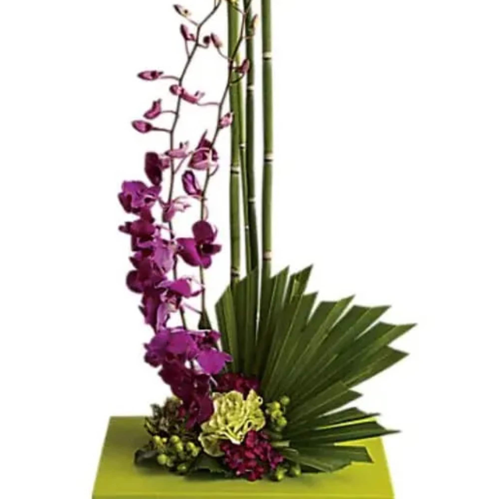 It's artistic arrangements like this one that make flowers such an integral