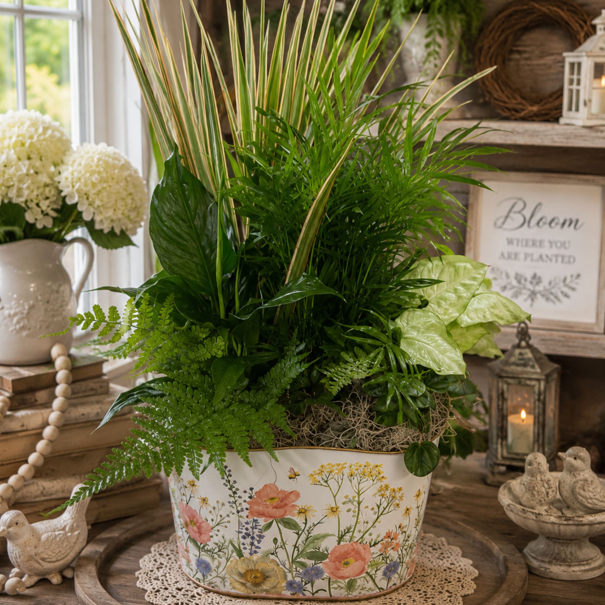 Bring the beauty of the garden indoors with our Cottage Garden Collection