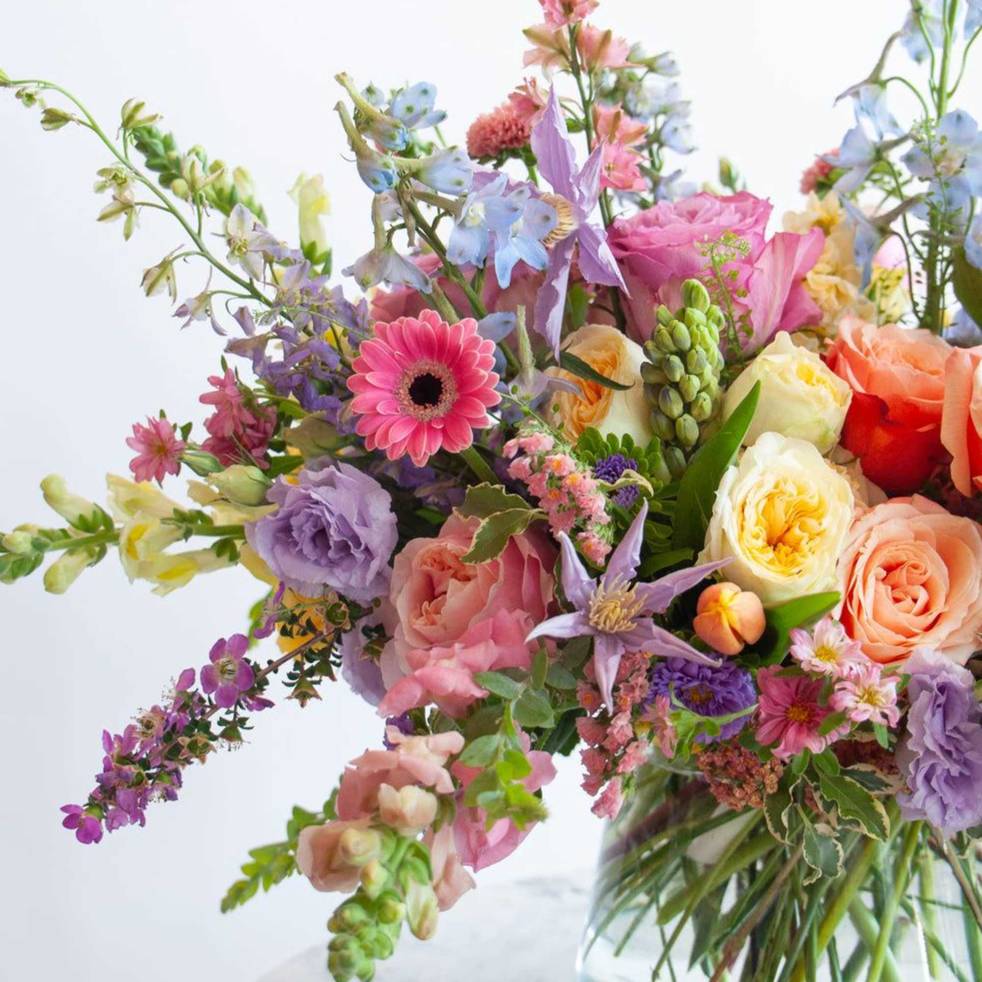 Let our designer create a one-of-a-kind arrangement using the freshest flowers of