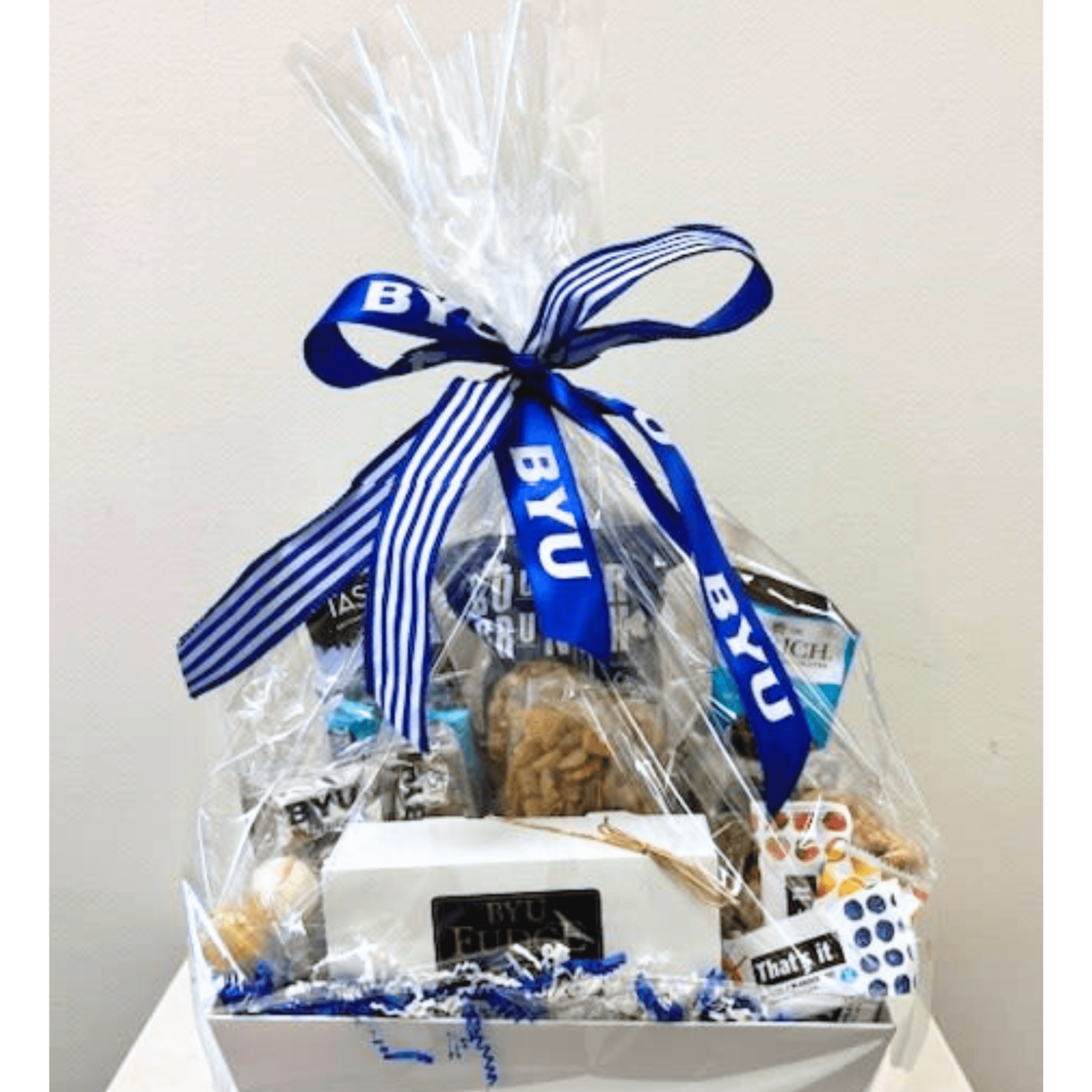 The perfect gift for the BYU fan or Distinguished guest. Filled with