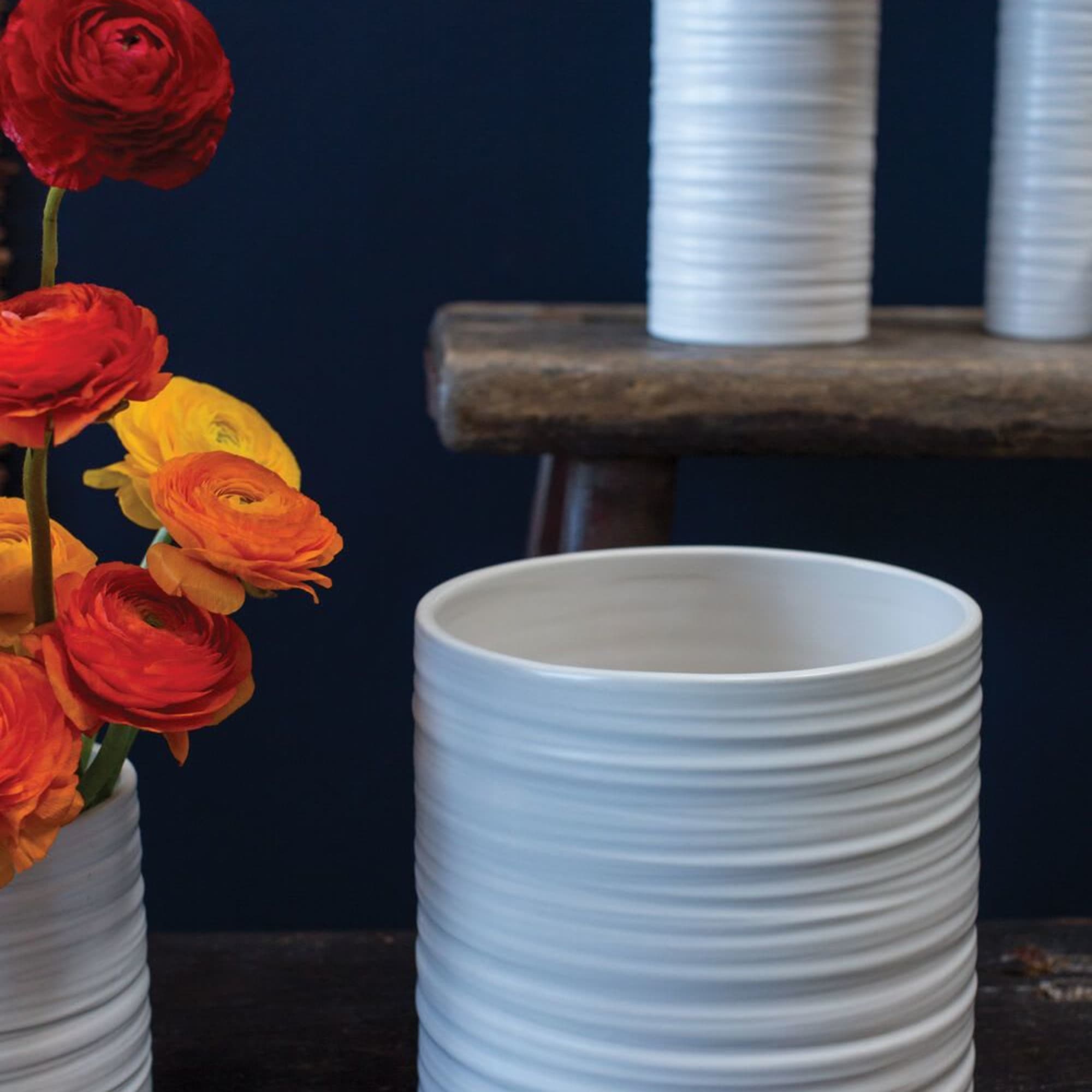 Send red roses, white hydrangeas, dusty miller and white lisianthus  Bouquet