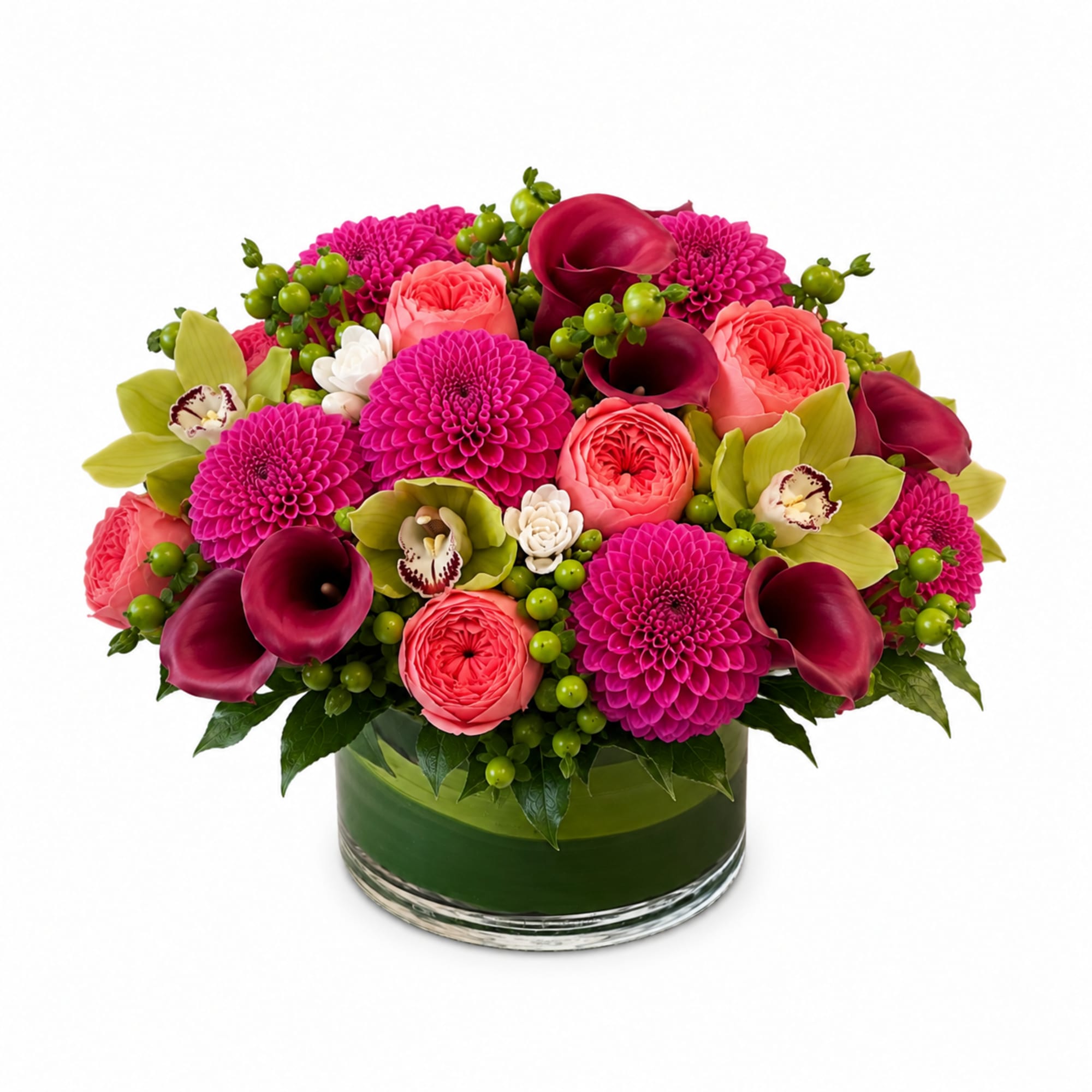 This Vibrant Summer flower arrangement is a tribute to love's gentle and