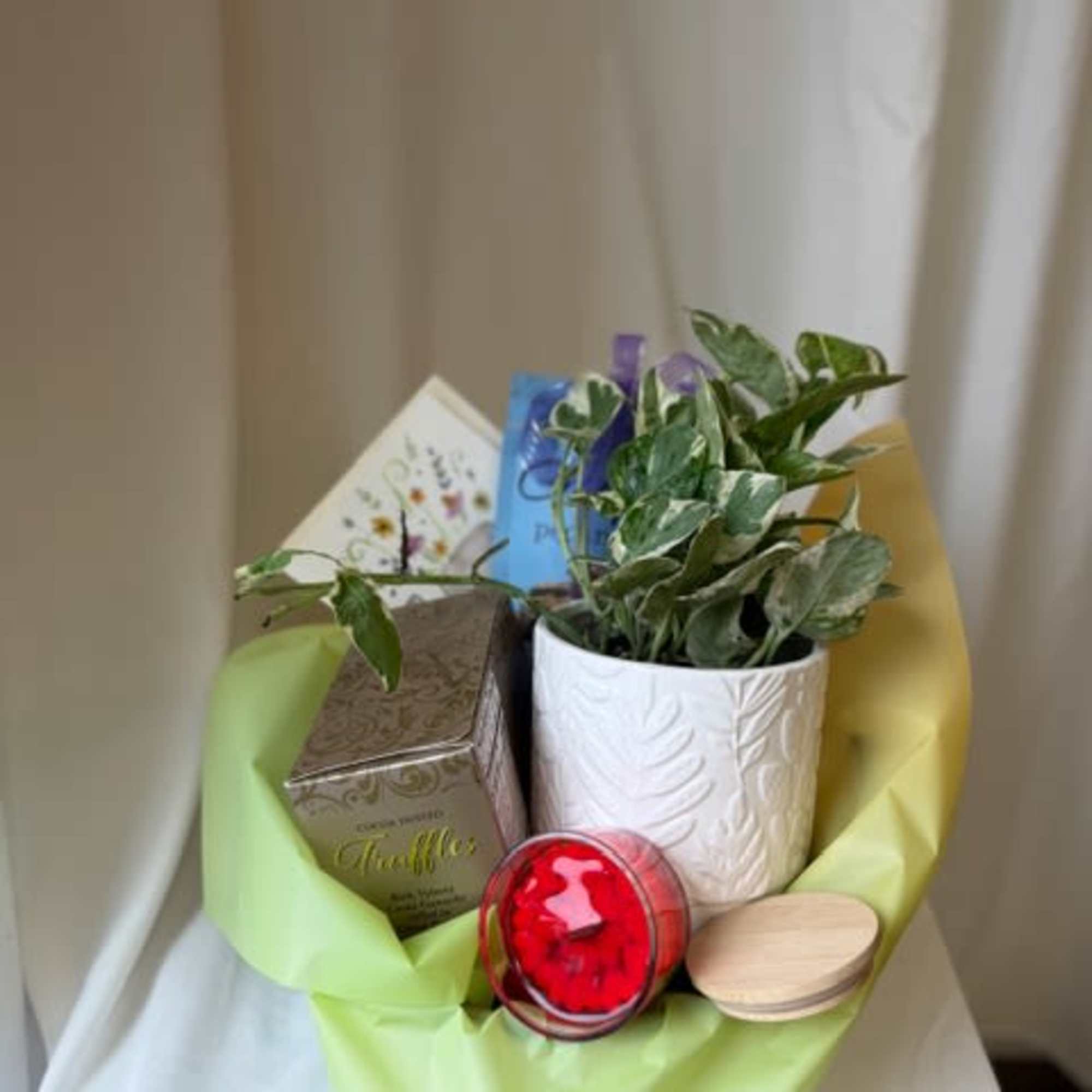 A gift basket for any occasion! Call us for more details- out