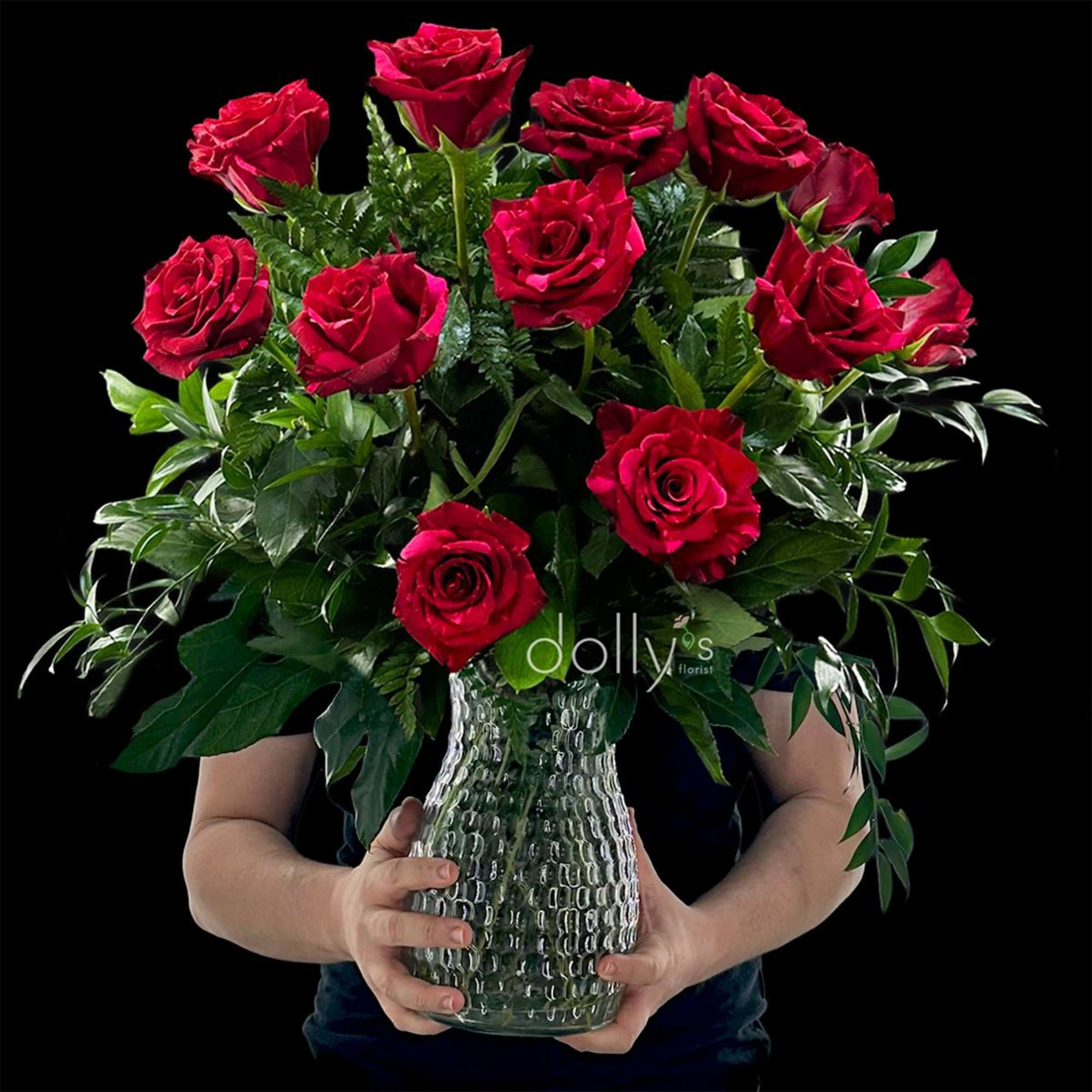 The Red Panther rose is a striking bicolor hybrid tea rose variety