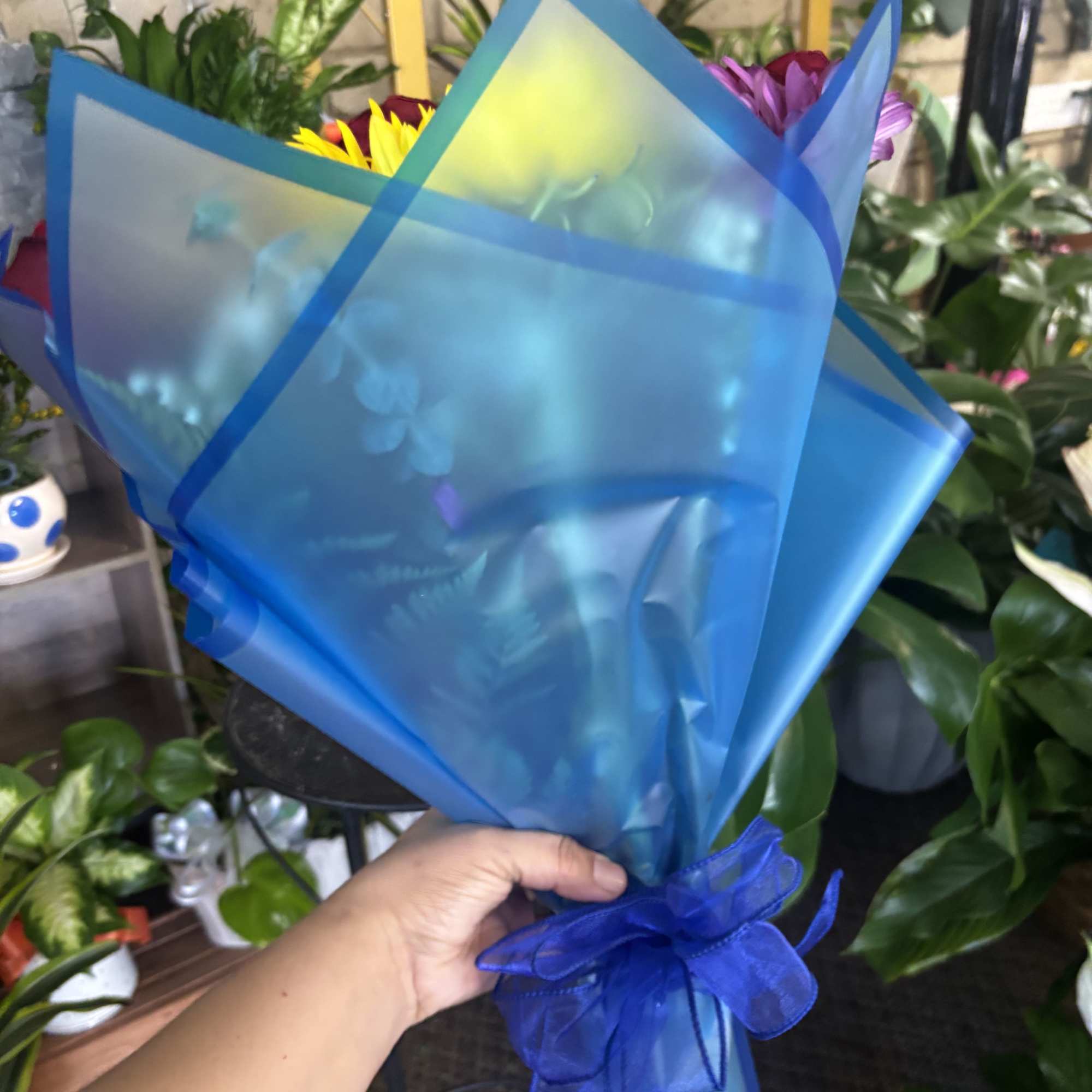 Reasonable flower substitutions may be made due to availability