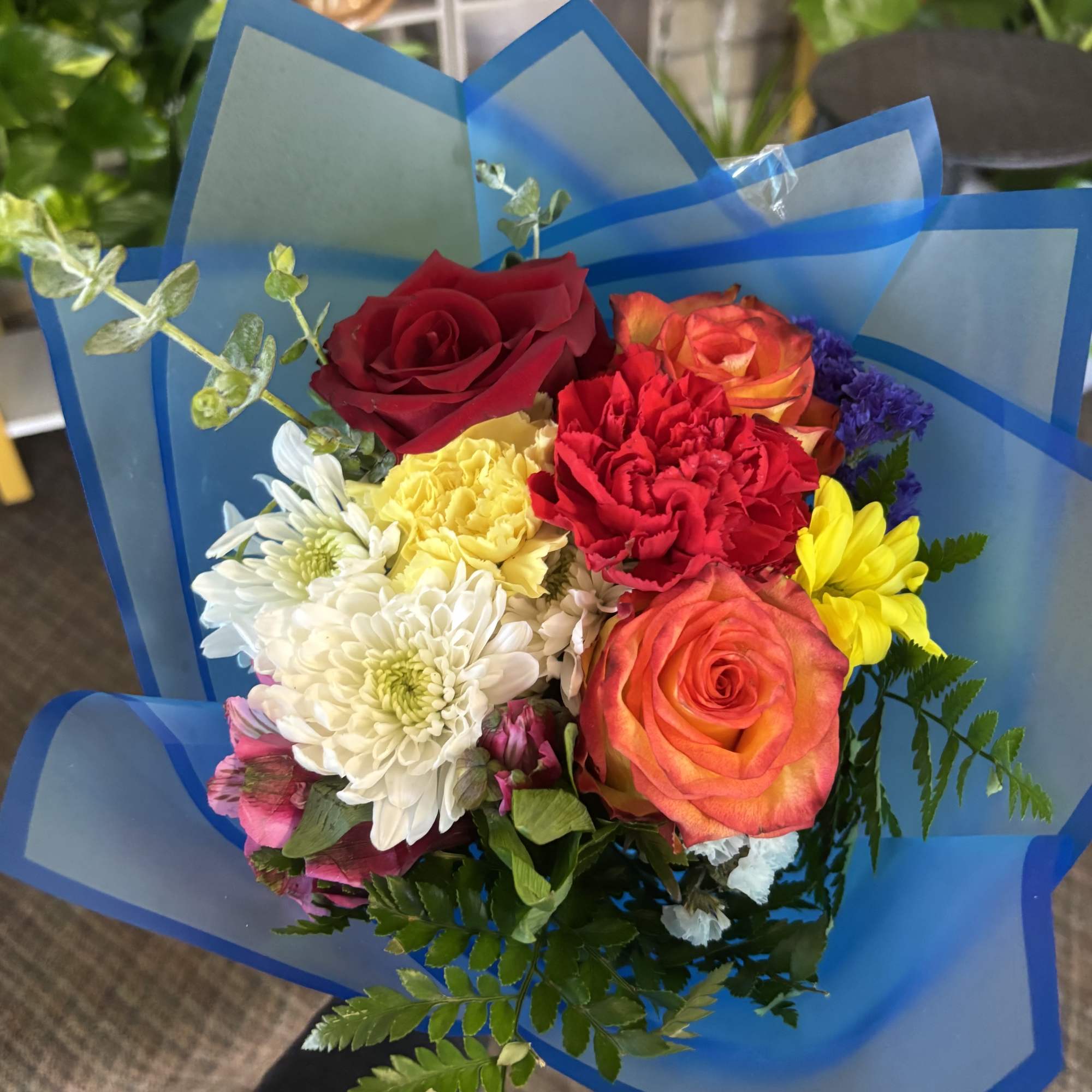 Reasonable flower substitutions may be made due to availability