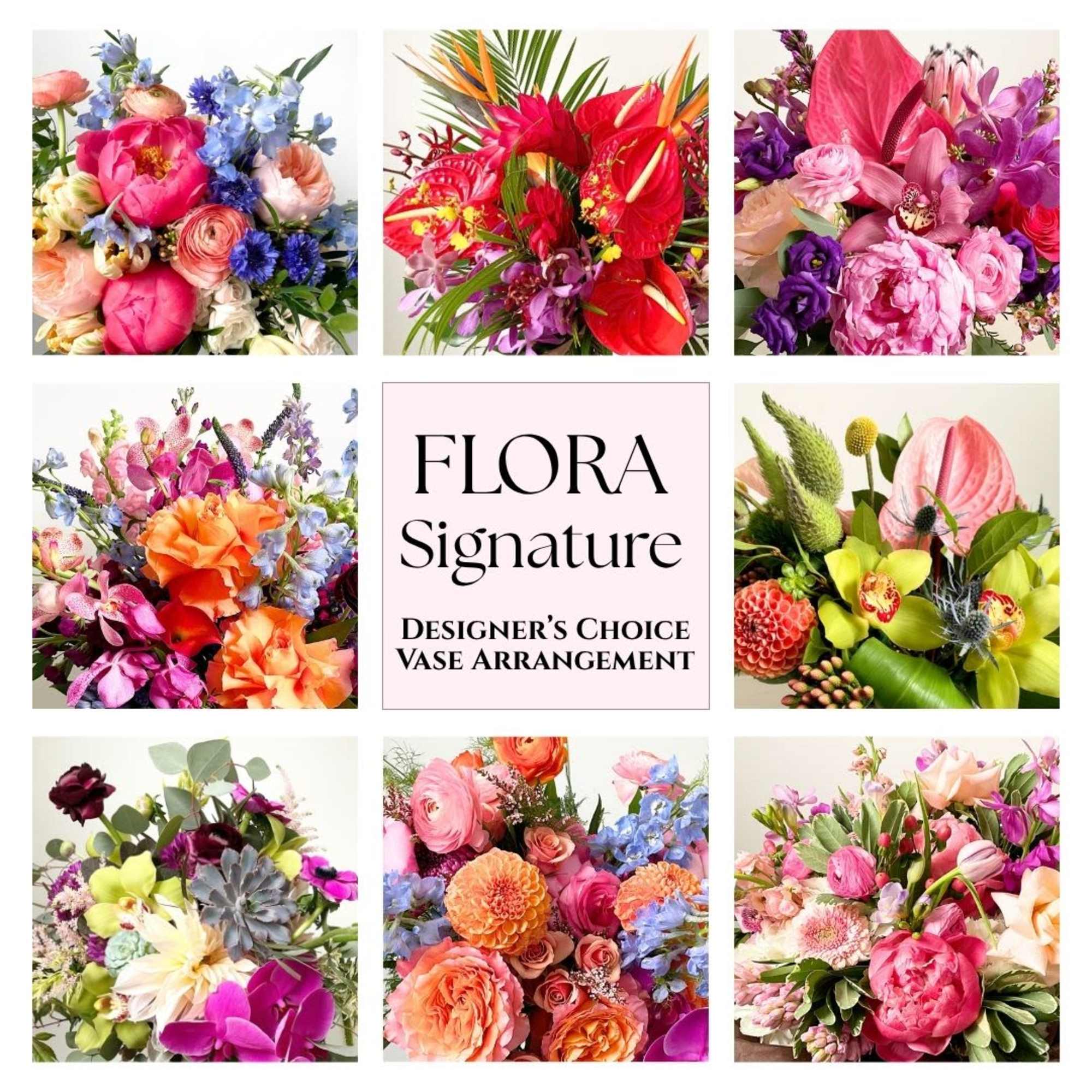 WOW your loved ones with our Flora Signature Premium Vase Arrangement. Our