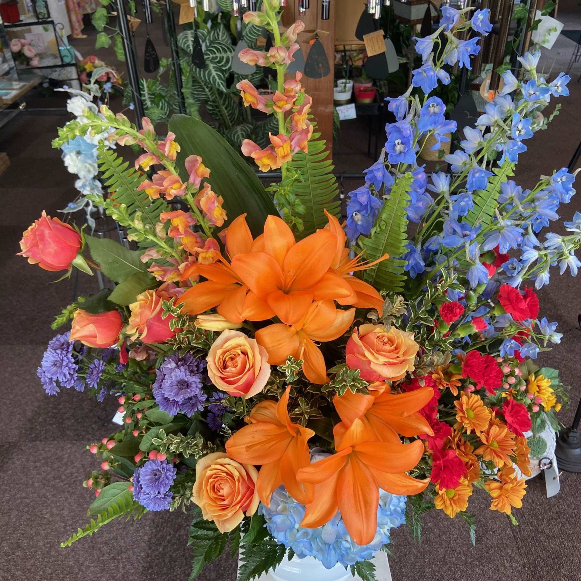 Celebrate a special life with the vibrant colors of the sunset. The