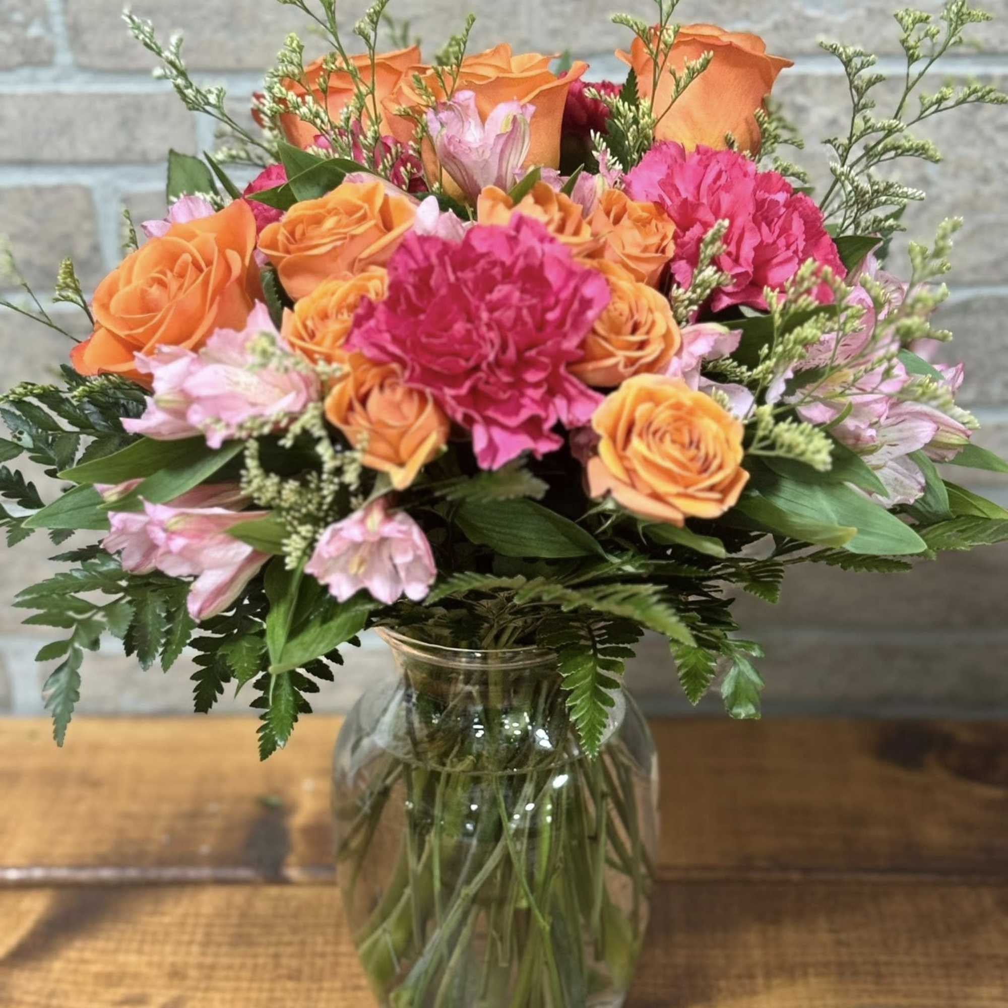 Bright, bold, and bursting with joy, the Sunset Crush Bouquet is a