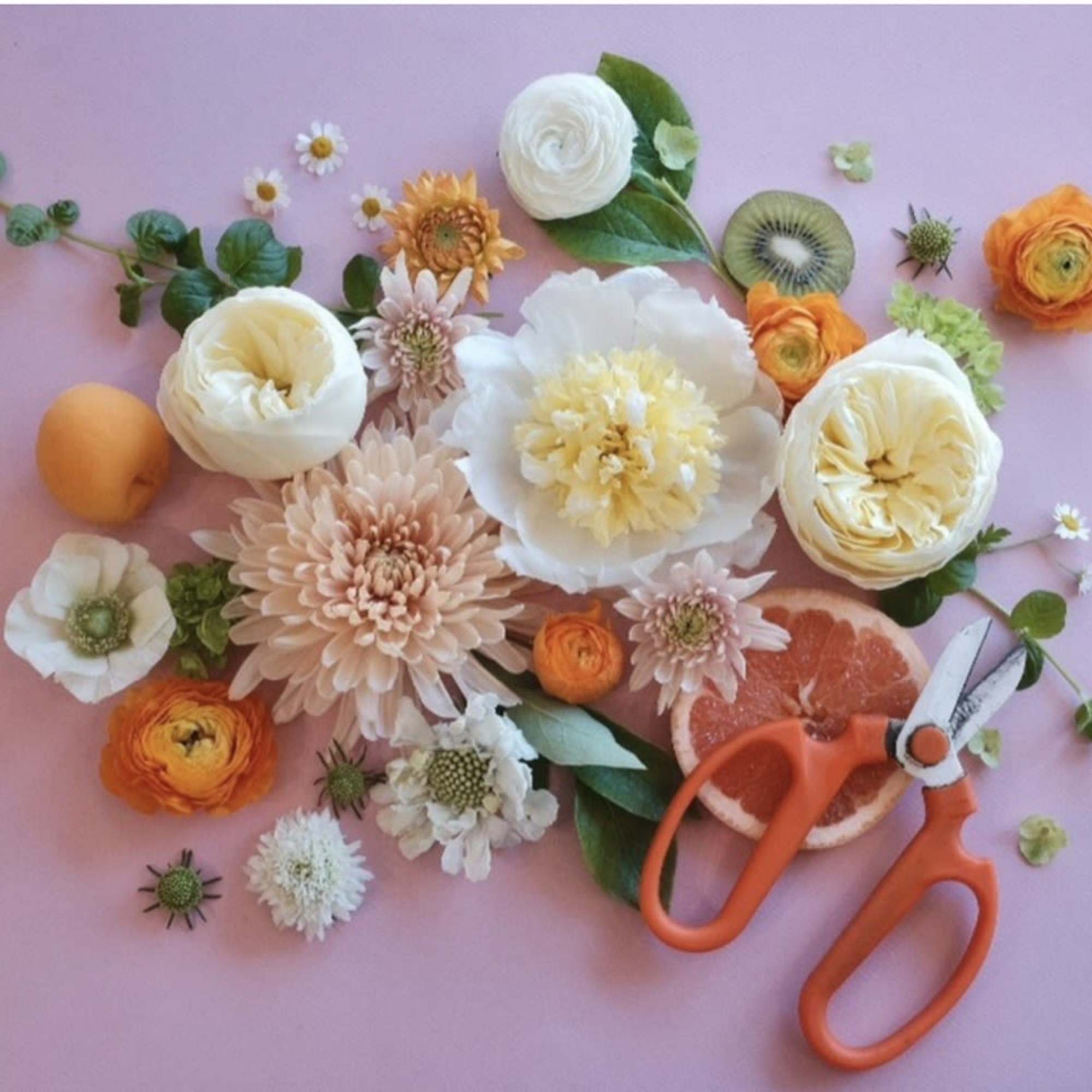 A fresh selection of mixed blooms hand-picked and expertly designed in a