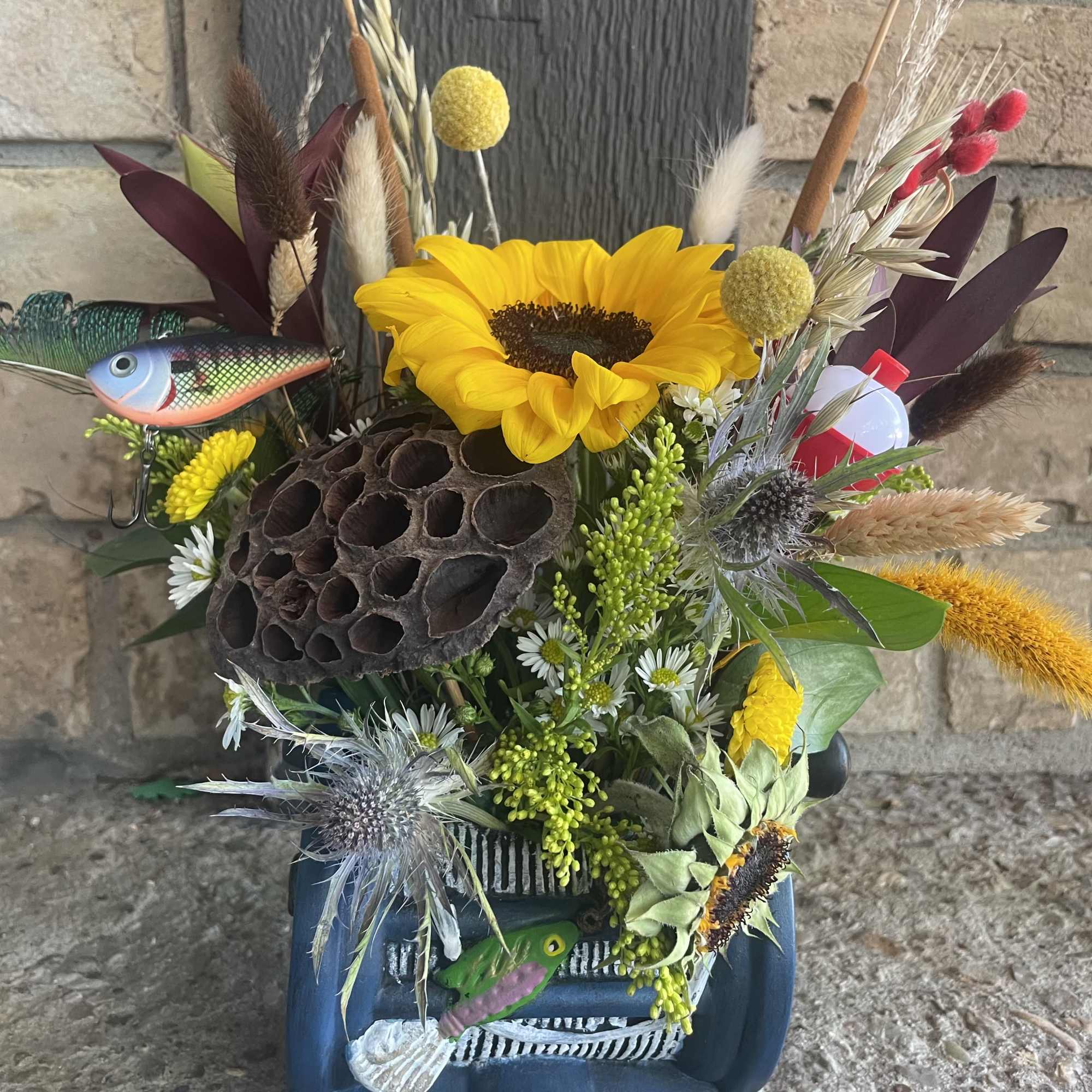 Fishing reel arrangement 