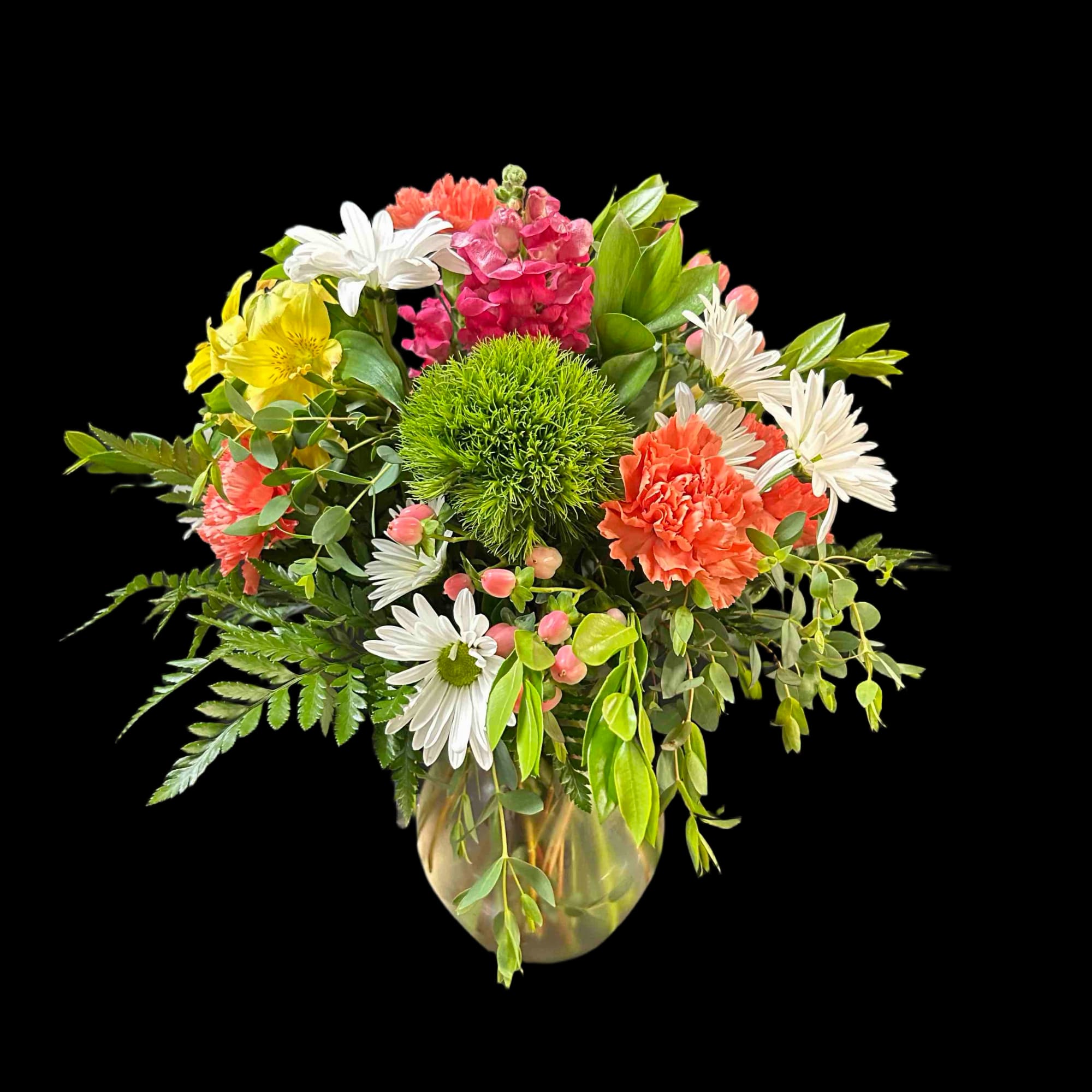 Gorgeous bouquet that combines color and texture to bring joy to any